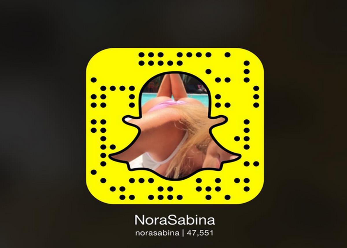 FOLLOW NORA ON SNAPCHAT*** - Screenshot the Snap QR Code below.