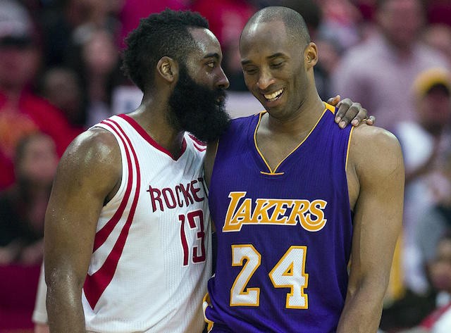 Rockets MVP James Harden Passes Lakers Legend Kobe Bryant For Most ...