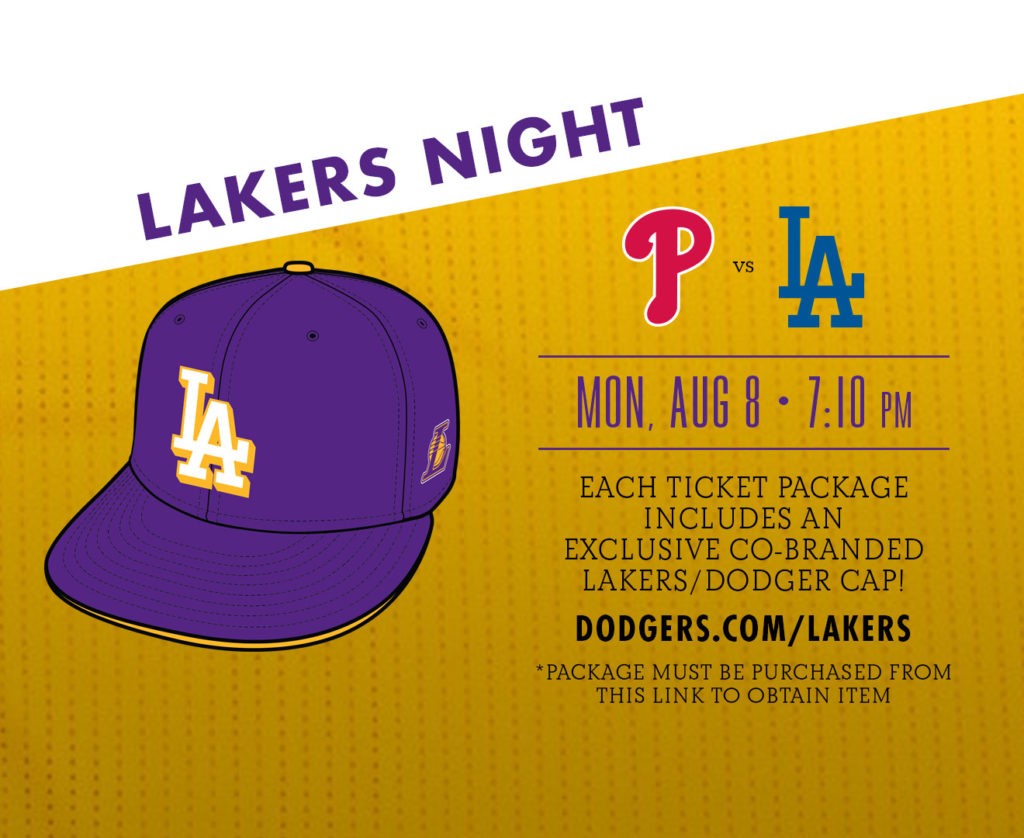 Los Angeles Dodgers Set to Host Lakers Night At Chavez Ravine