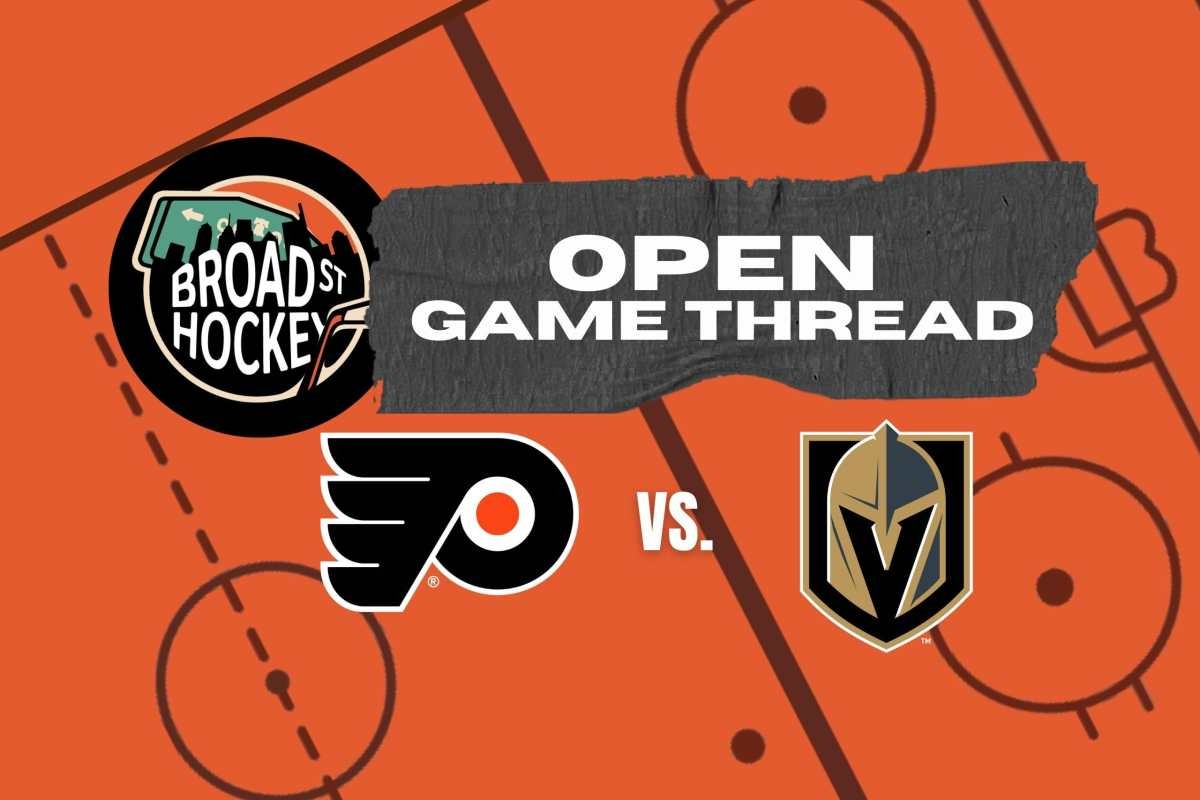 Flyers vs. Golden Knights Coverage, how to watch, lineups, and game thread