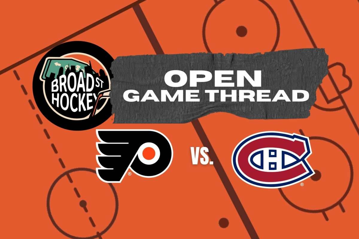 Flyers Vs. Canadiens: Coverage, How To Watch, Lineups, And Game Thread