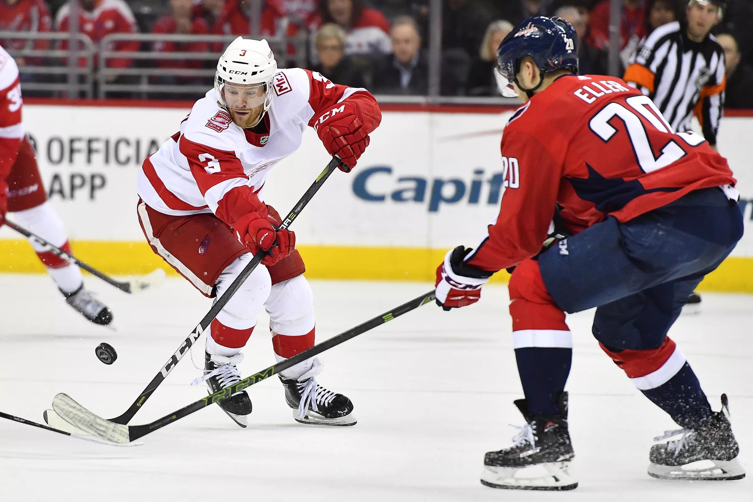 Game Day Updates Capitals at Red Wings