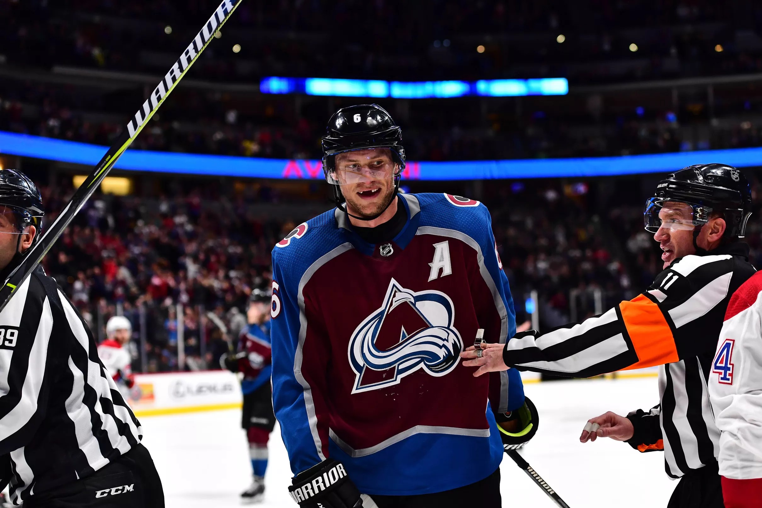 Analyzing the defensive depth chart for the Colorado Avalanche