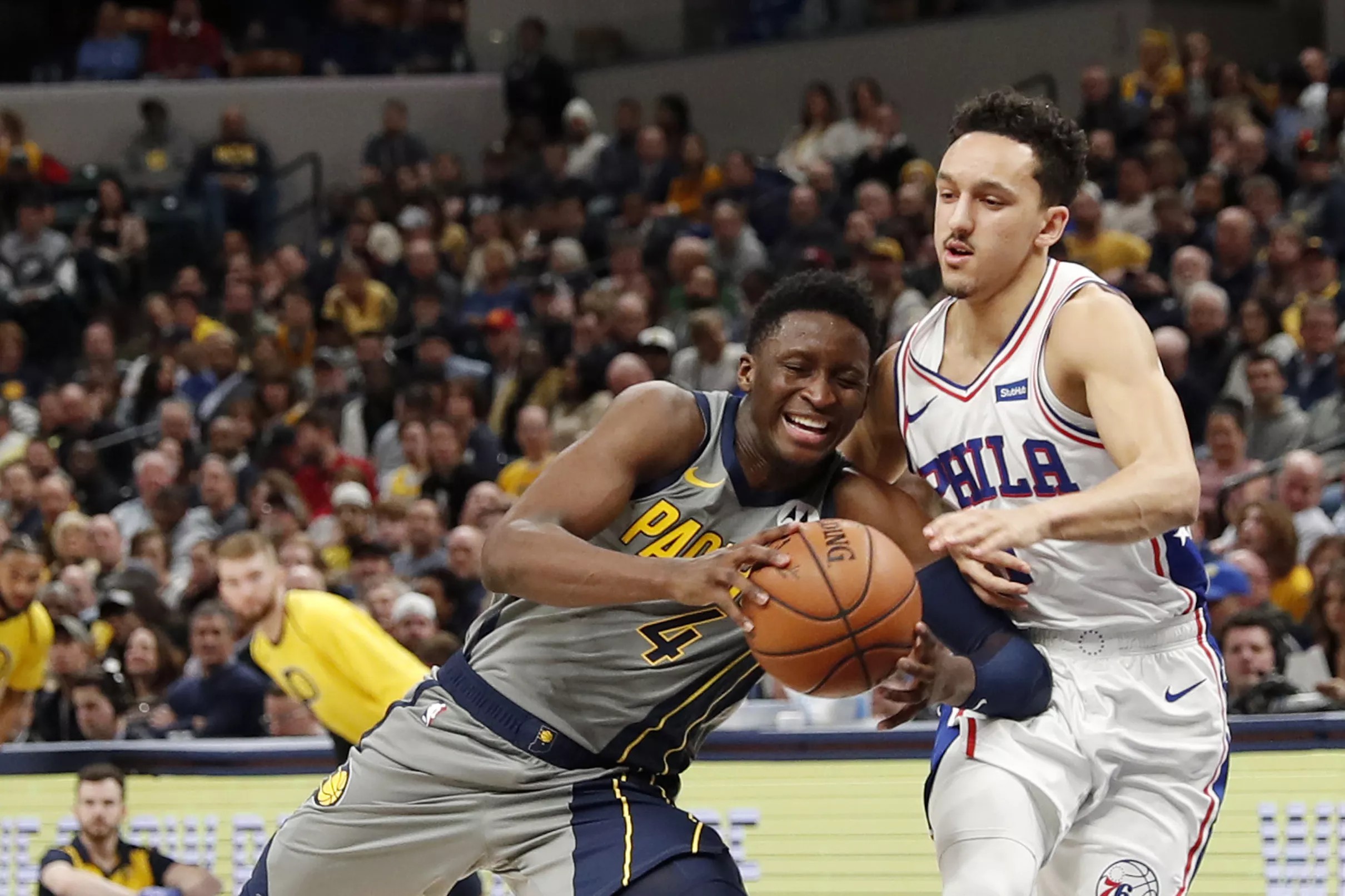 Pacers final score Pacers fail to show up in 12096 loss to 76ers