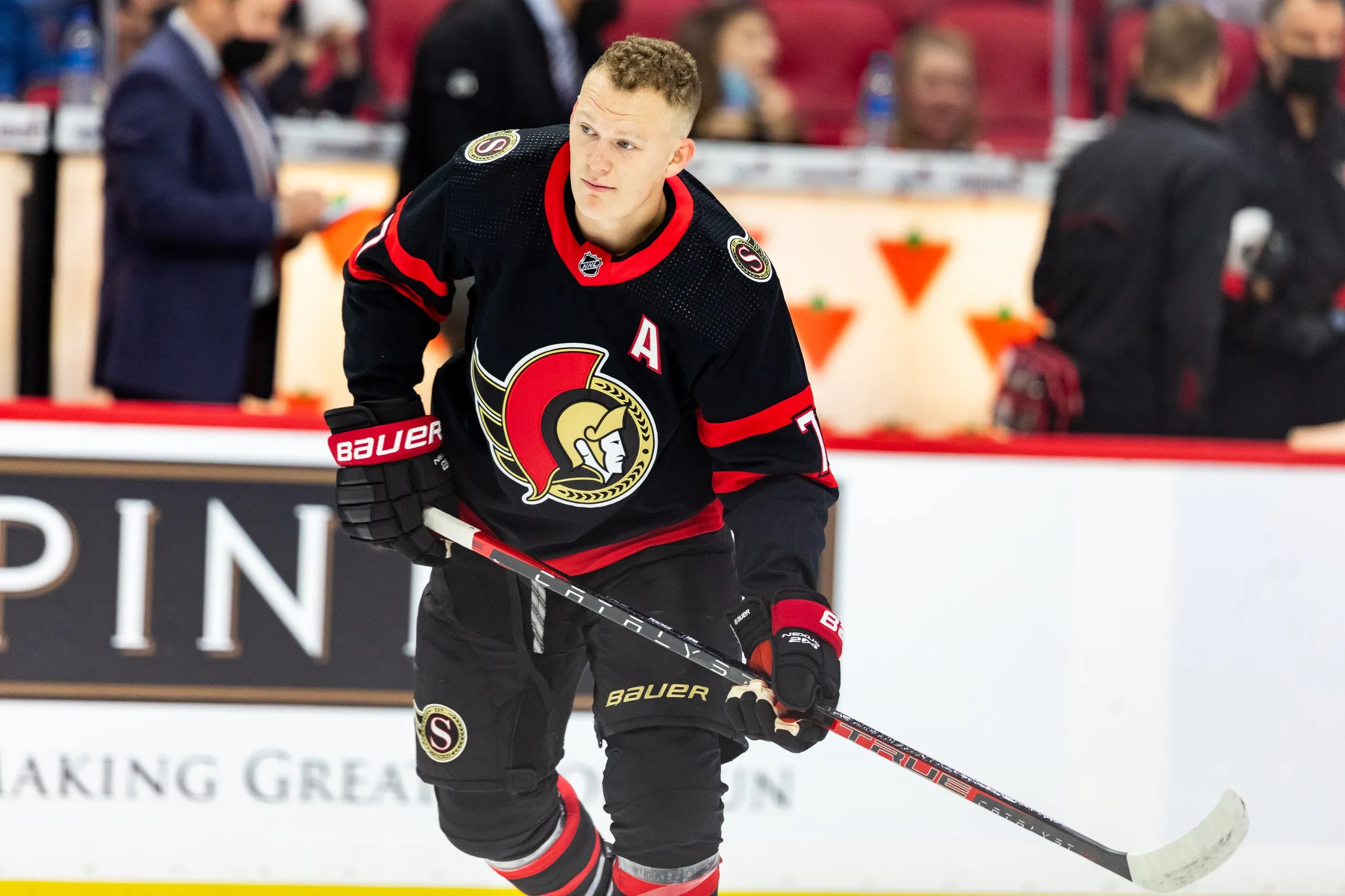 Brady Tkachuk has been named captain of the Ottawa Senators