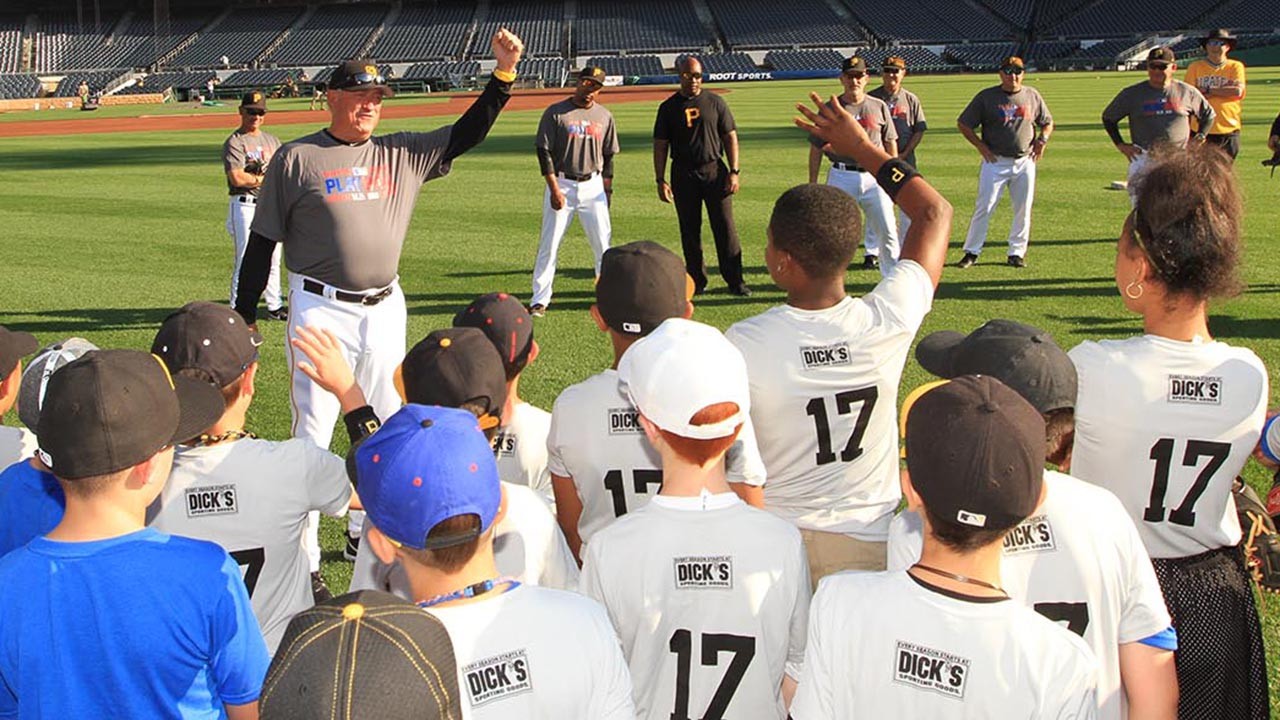 Pirates participate in Play Ball activities