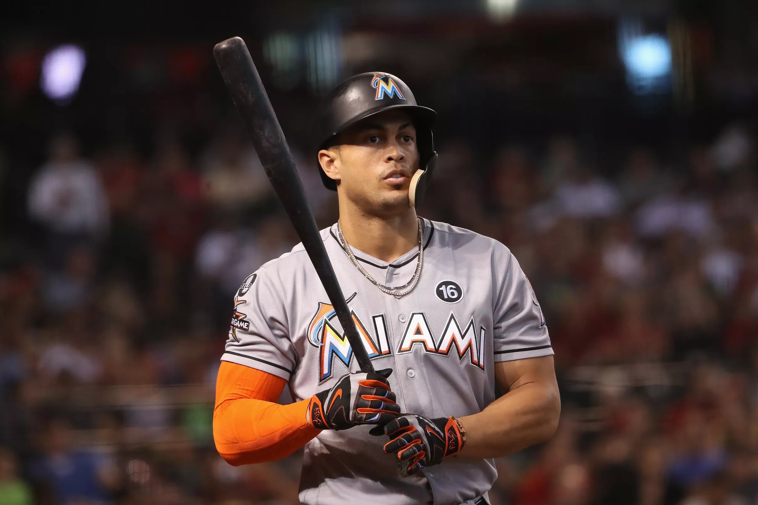 Marlins outfielder Giancarlo Stanton will not waive his no-trade clause to ...