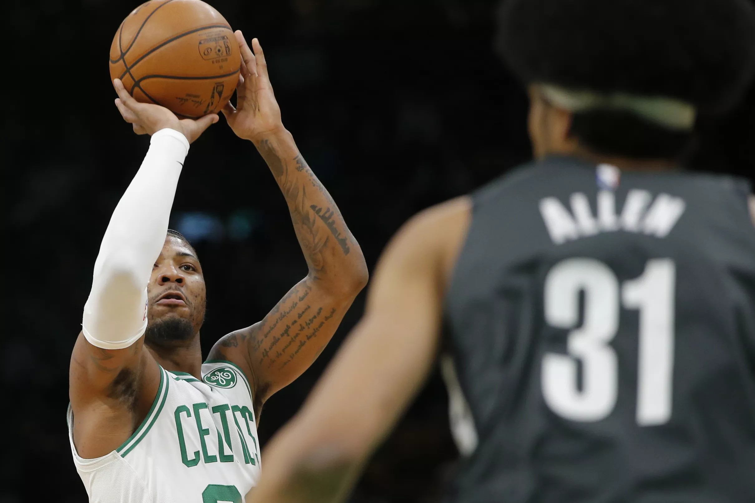 Celtics outshoot the Nets 11695