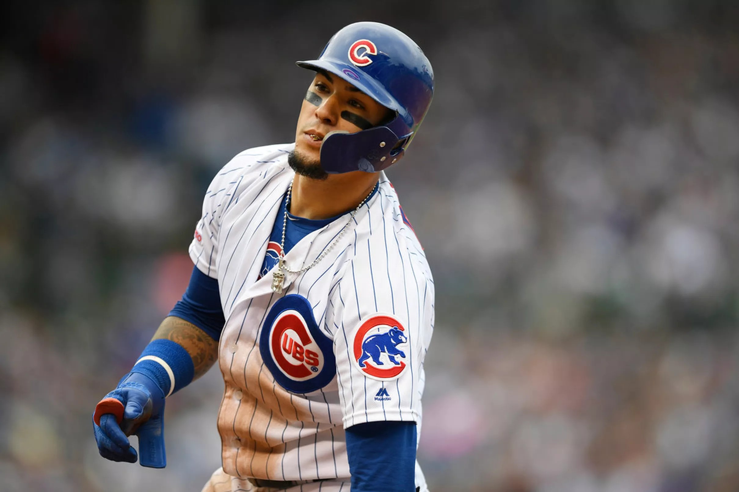 Javier Baez Diagnosed With Hairline Fracture In Thumb, Could Miss Rest ...