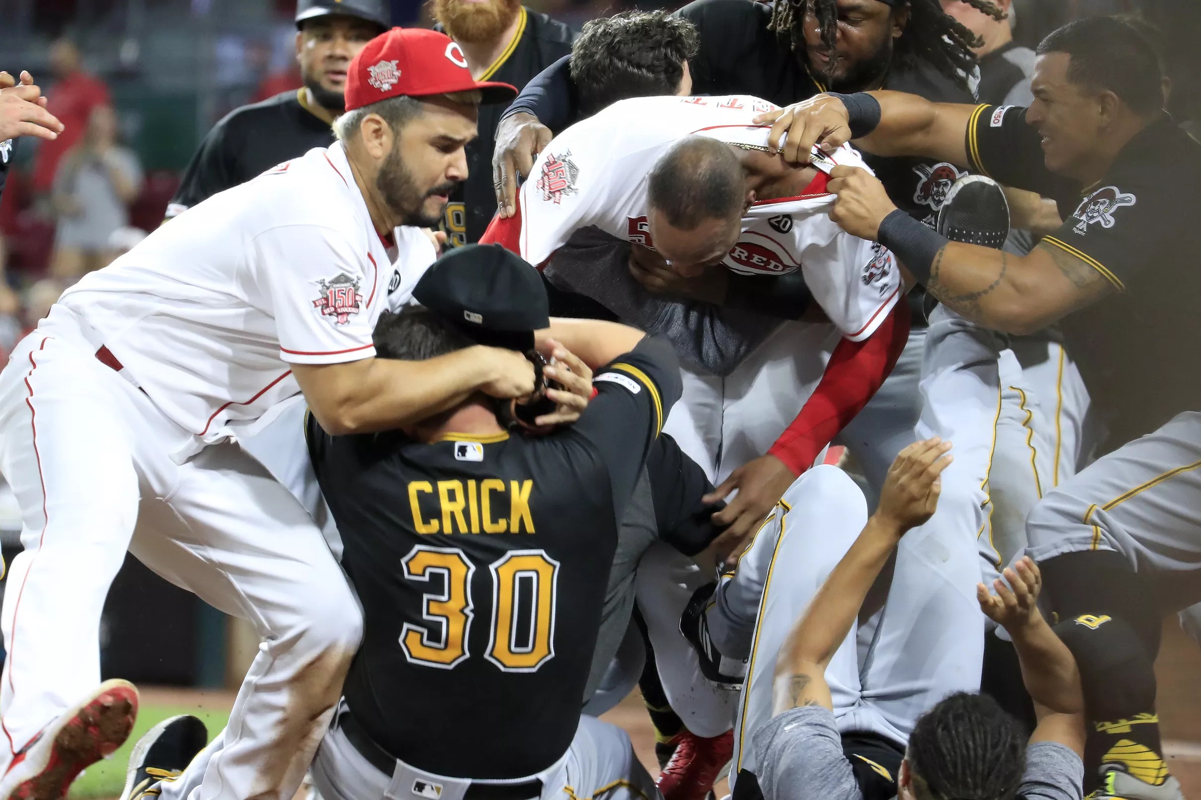 How do you feel about benchclearing brawls in baseball?
