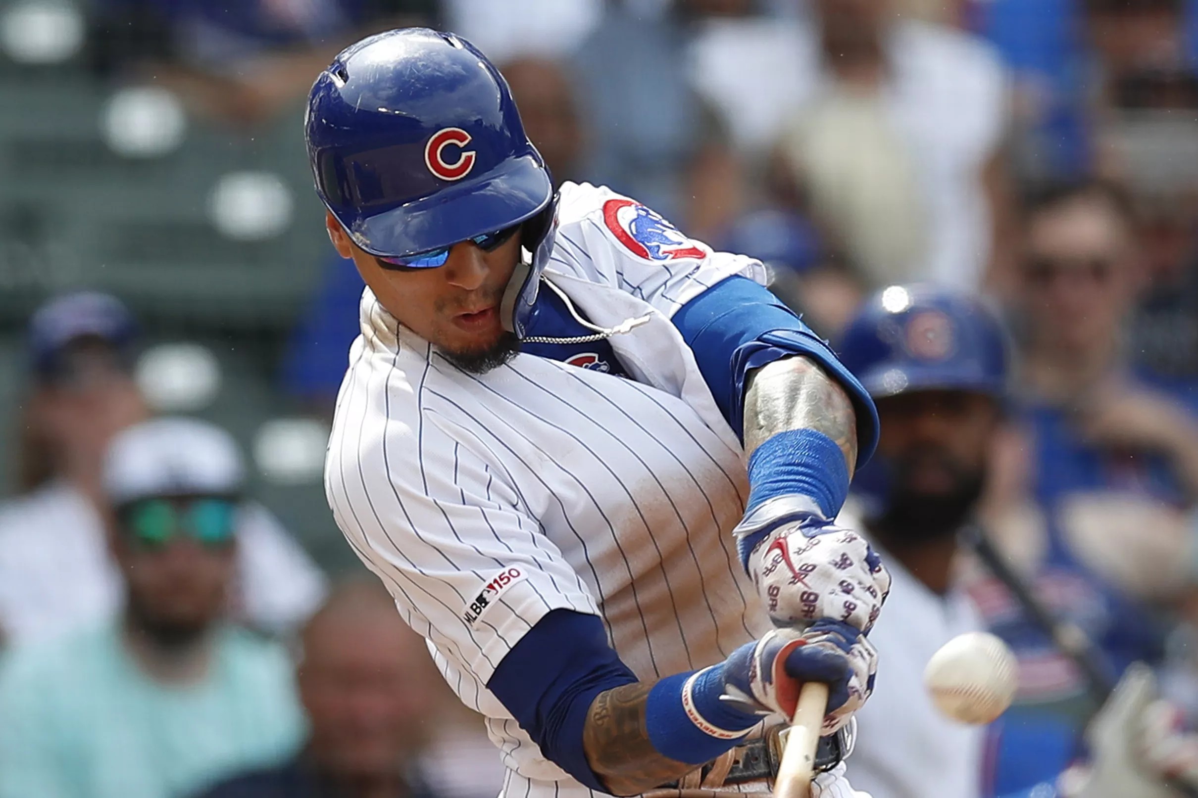 Javier Báez hit his 100th home run Sunday... on an 02 pitch