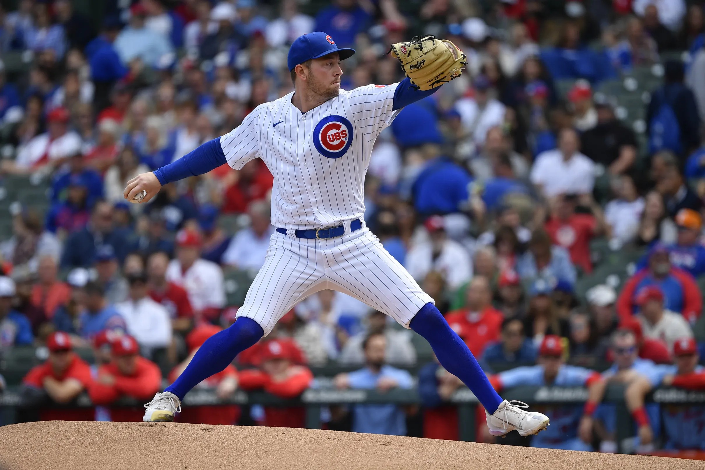 Cubs roster move Adrian Sampson added, Eric Stout DFA