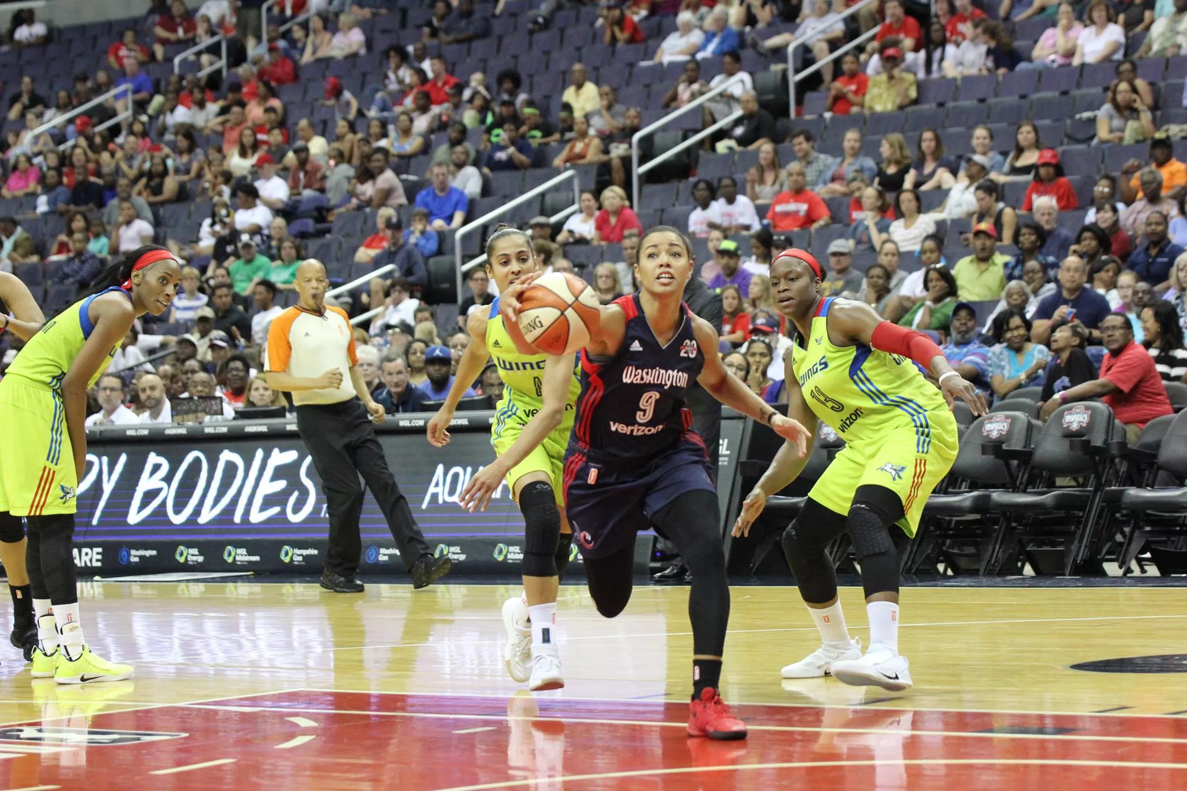 The Mystics will be on more TV games this summer than last as well.