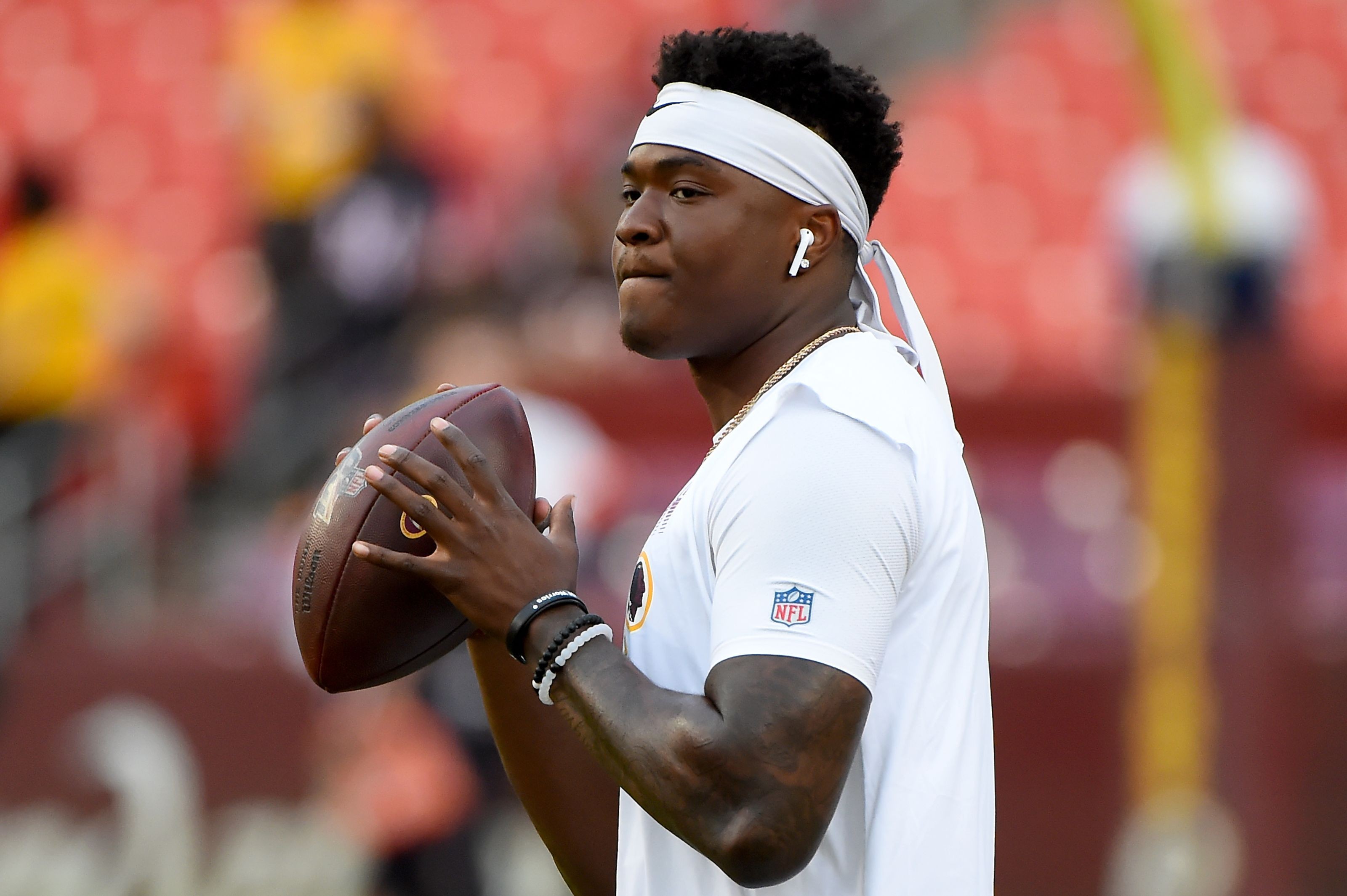 Redskins Qb Dwayne Haskins Embraces New Role, Cherishes Added Reps