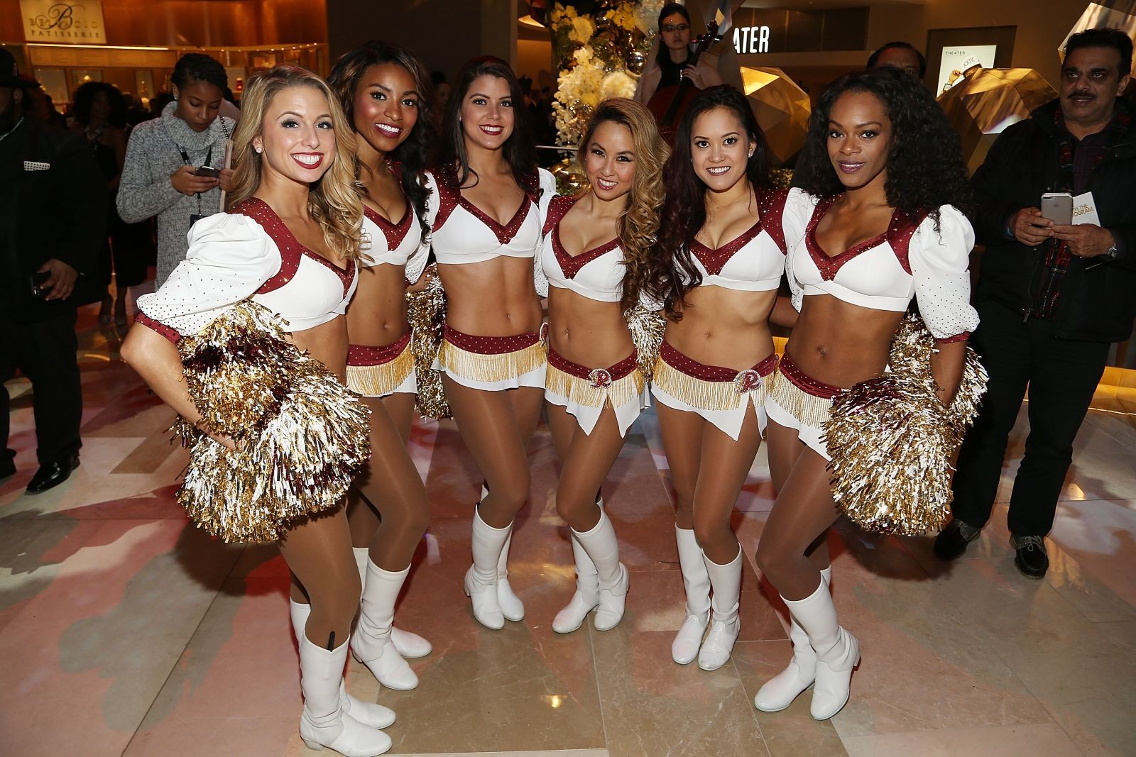 Report Redskins Cheerleaders Made To Take Topless Photos Escort