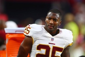 PHOTO: Redskins' Ryan Clark wears No. 21 at OTAs to honor Sean Taylor