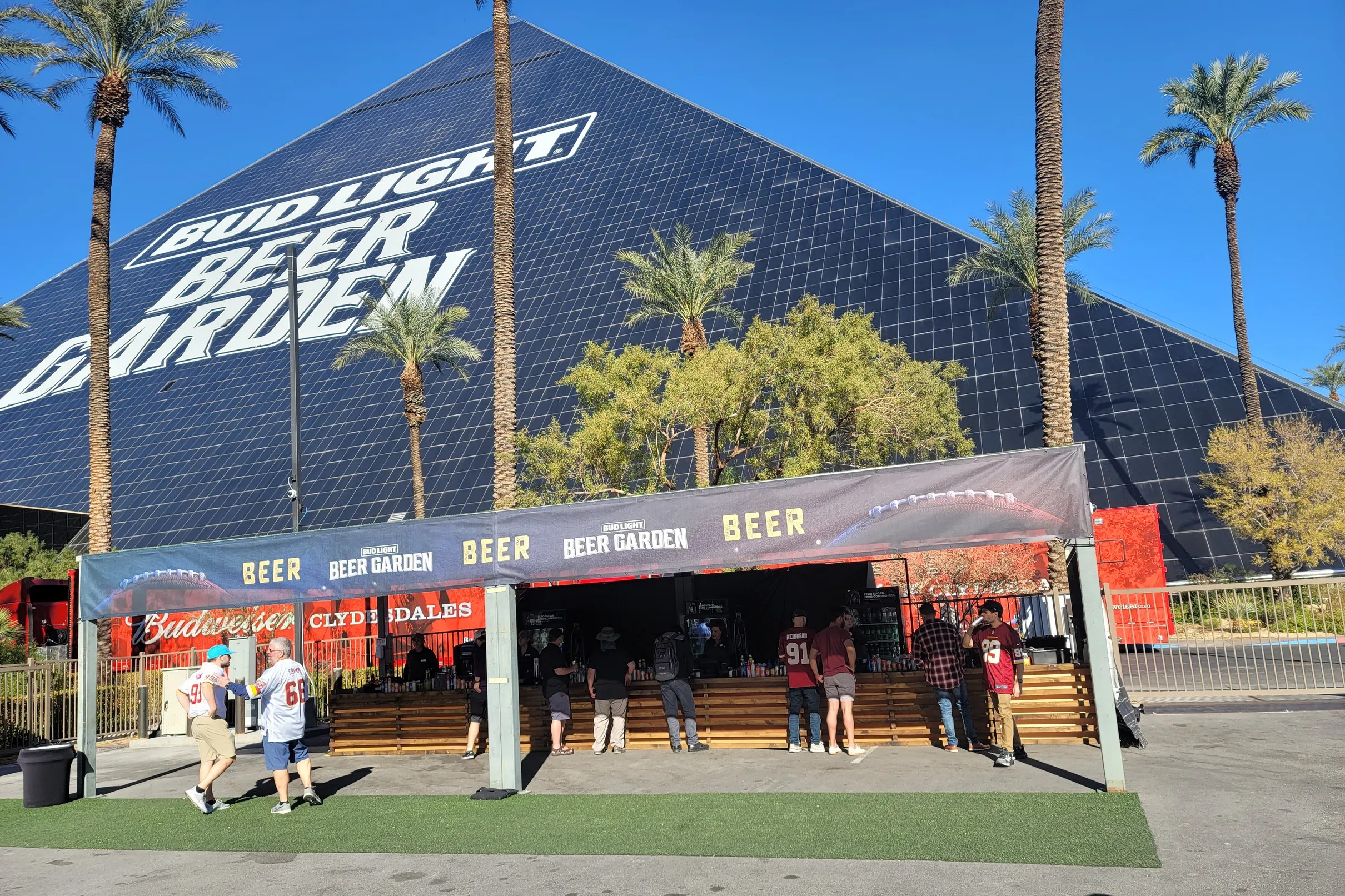 Tailgating for a Las Vegas Raiders game is a little different than the