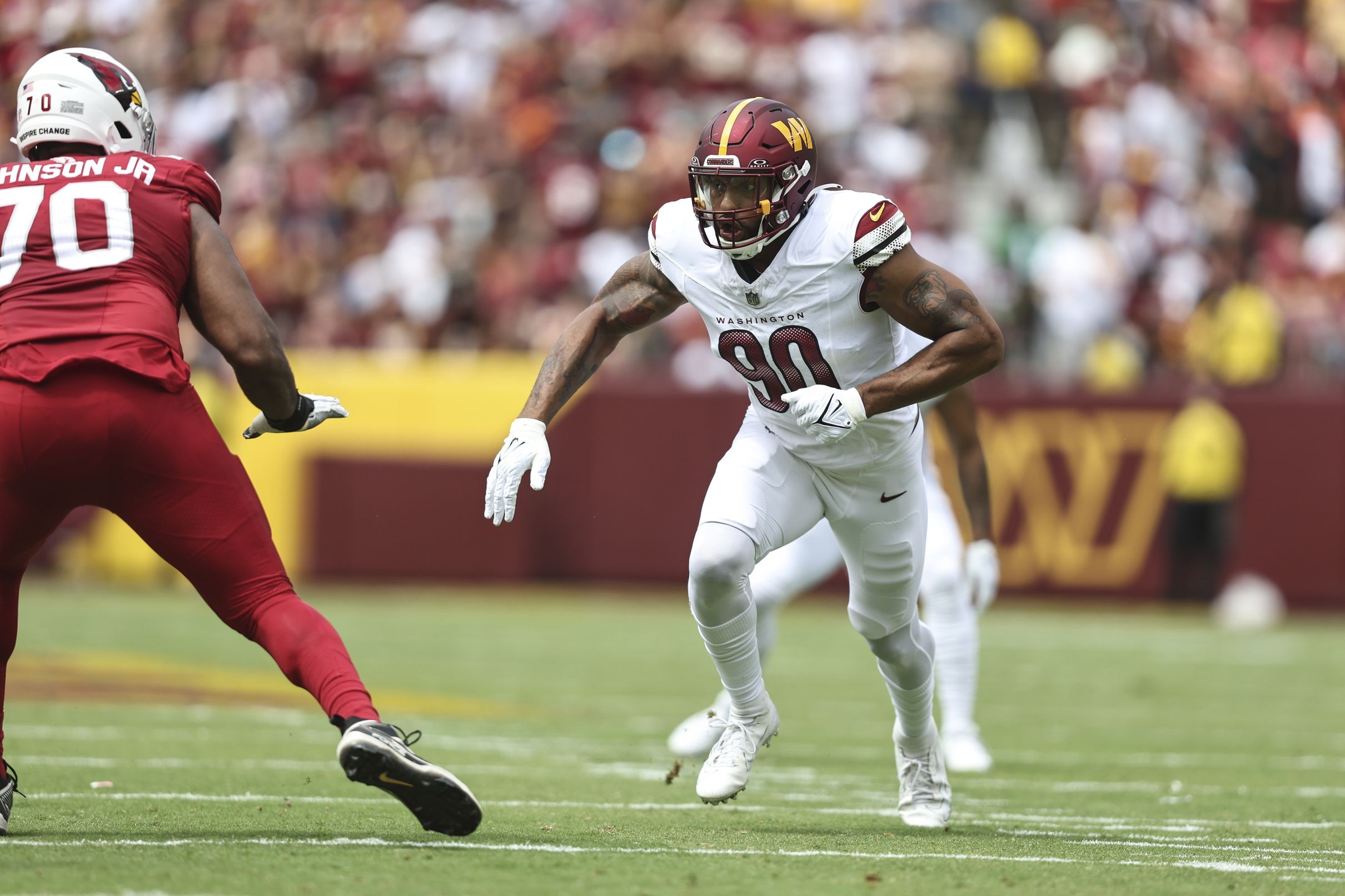 Film Session: Montez Sweat had a day against the Cardinals