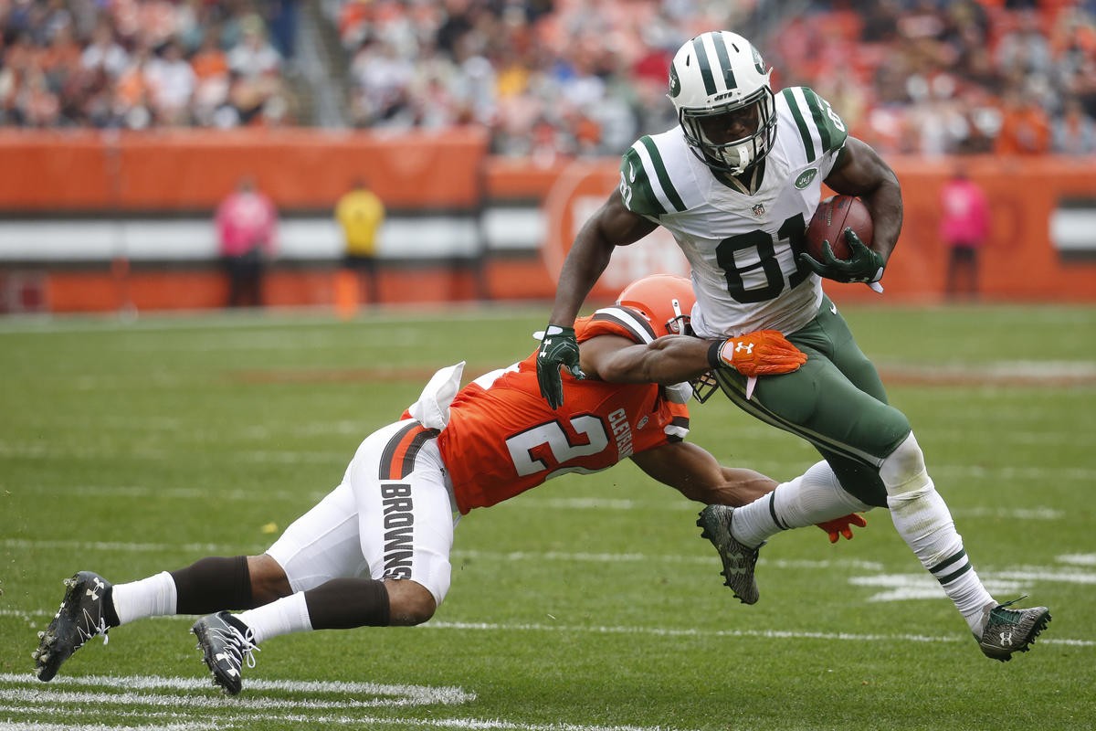 Jets receivers out to prove they're better than people think