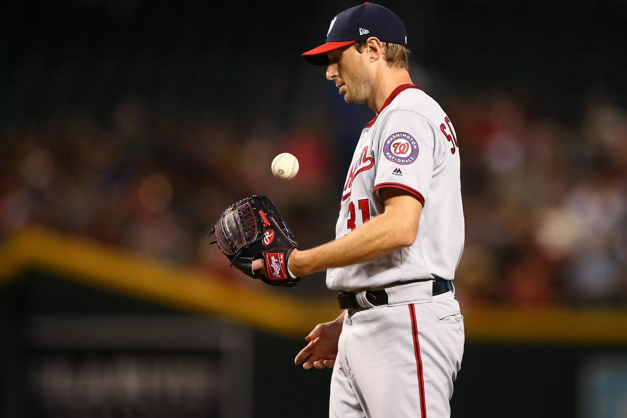 Max Scherzer Strikes Out 11, Retires Final 15 Diamondbacks’ Hitters He ...