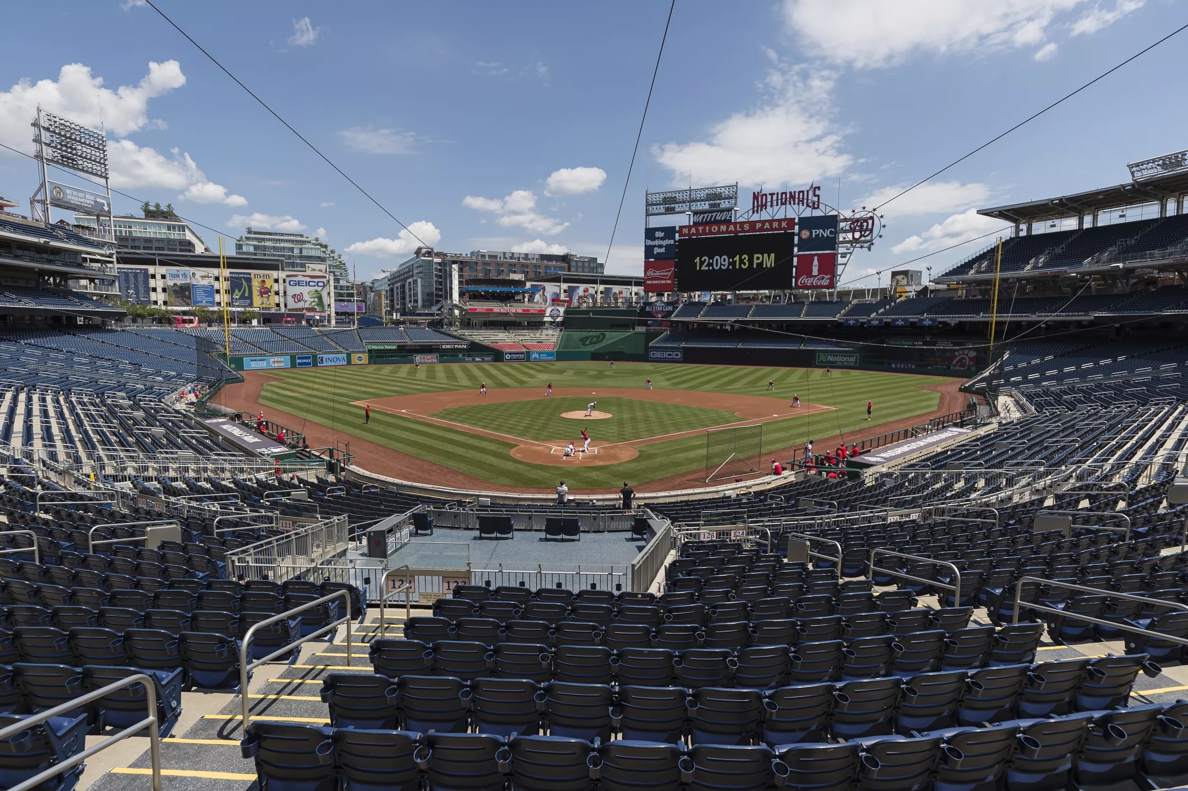 Washington Nationals experiment with pipedin crowd noise, music in
