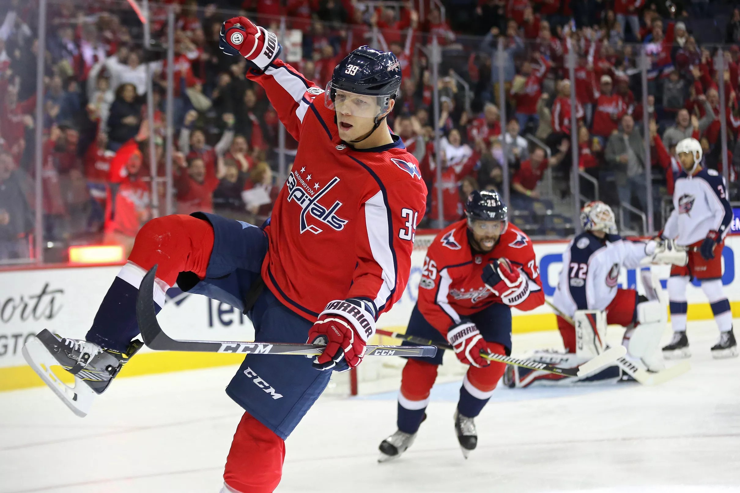 Caps vs. Jackets Recap Russian Warheads Smash Columbus 43