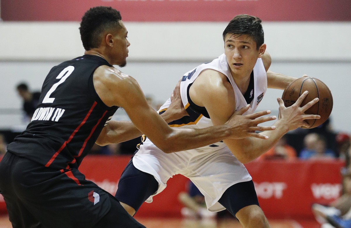 Utah Jazz rookie Grayson Allen sets tone during NBA Summer League that