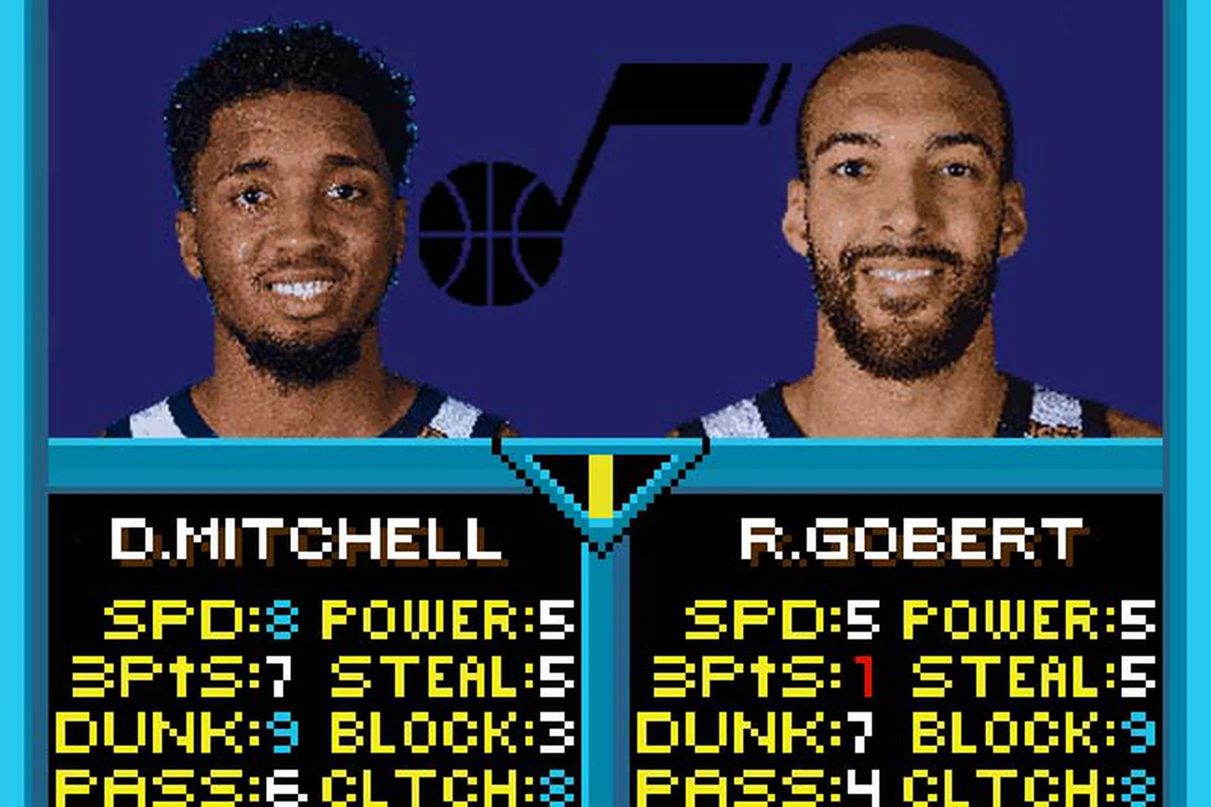 How Good Would Donovan Mitchell And Rudy Gobert Be In NBA Jam?