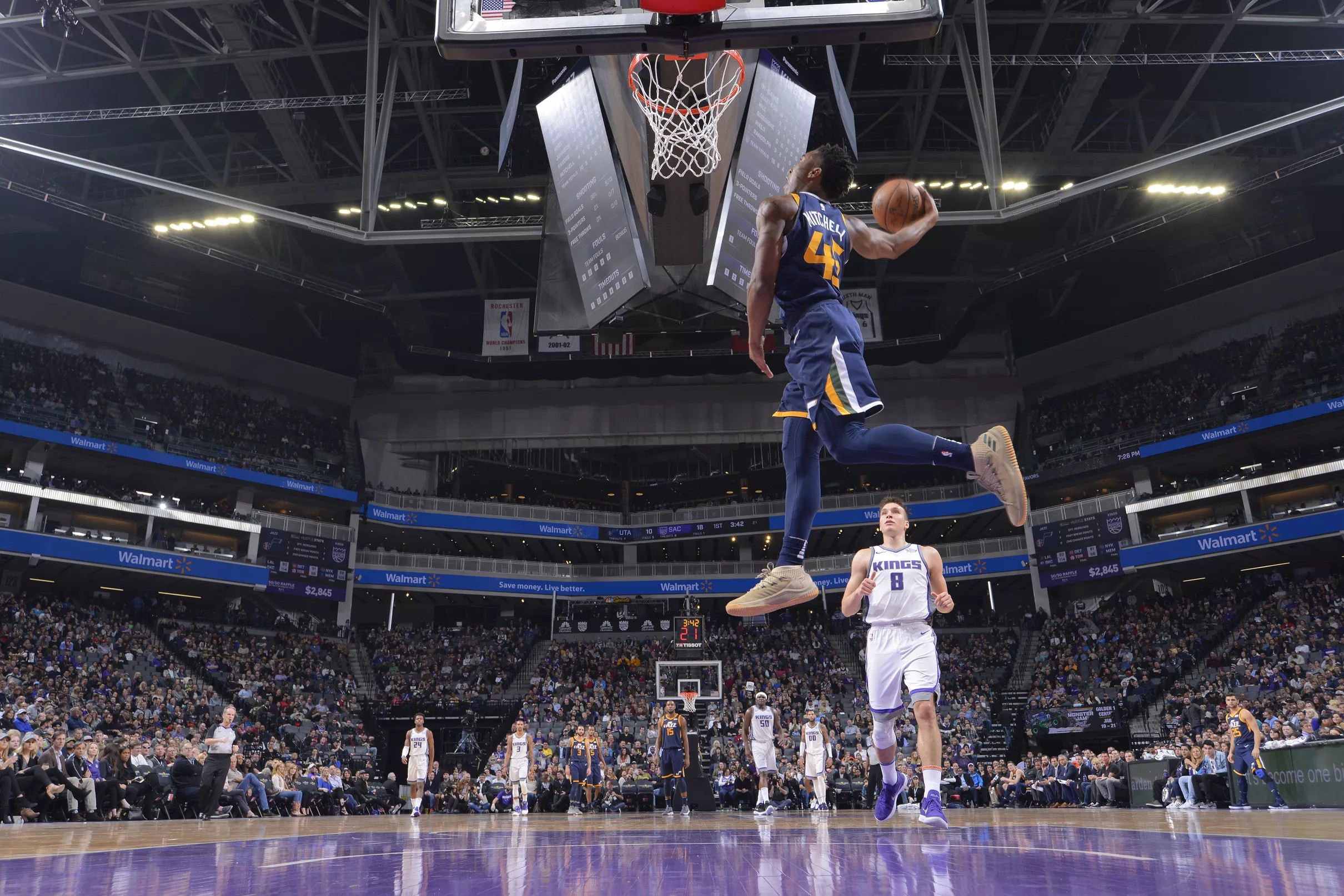 Donovan Mitchell Dunk / Utah Jazz: The Donovan Mitchell 2018 Slam Dunk ...