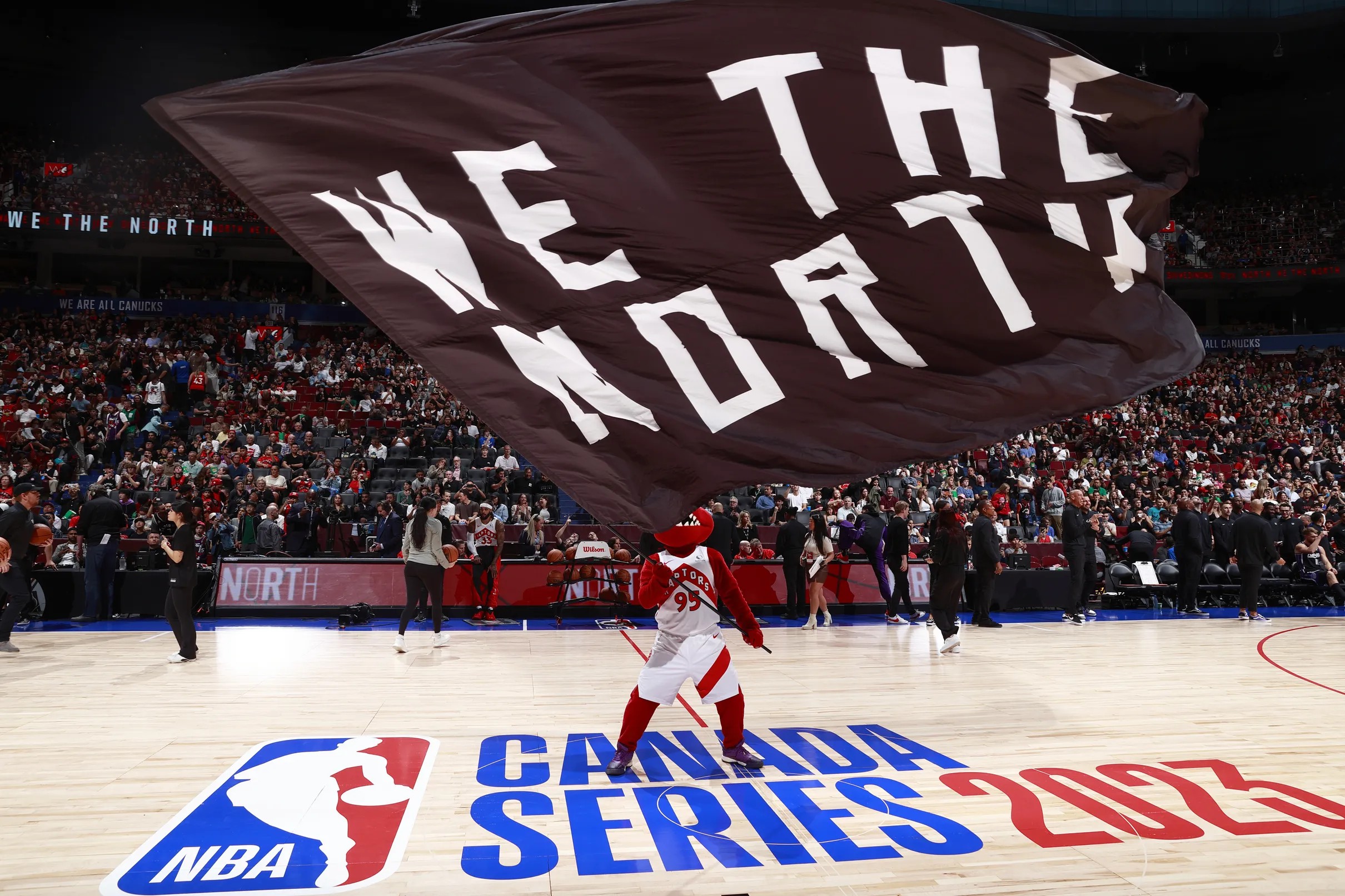 NBA Toronto Raptors We the North Flags