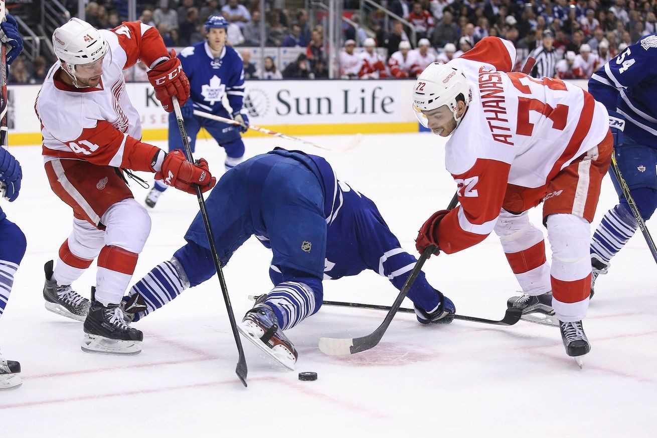 Game Recap Red Wings 3 at Maple Leafs 2