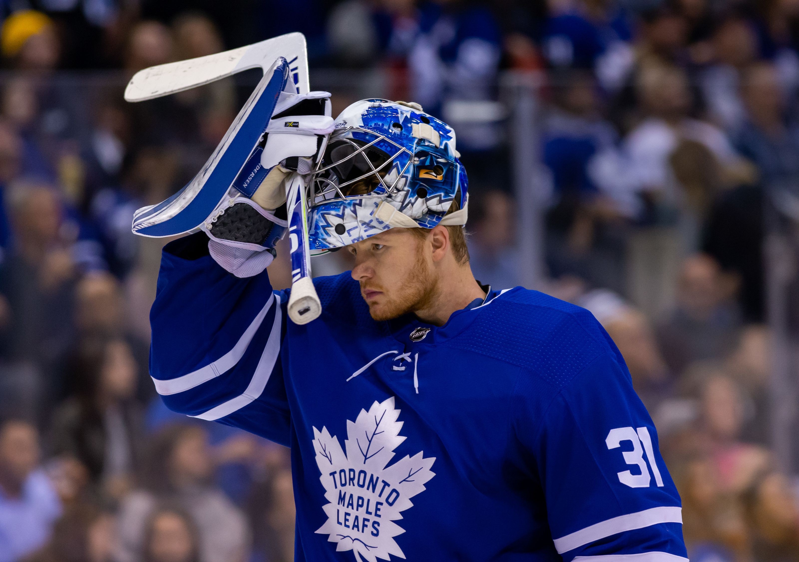 Toronto Maple Leafs Frederik Andersen Out Day To Day