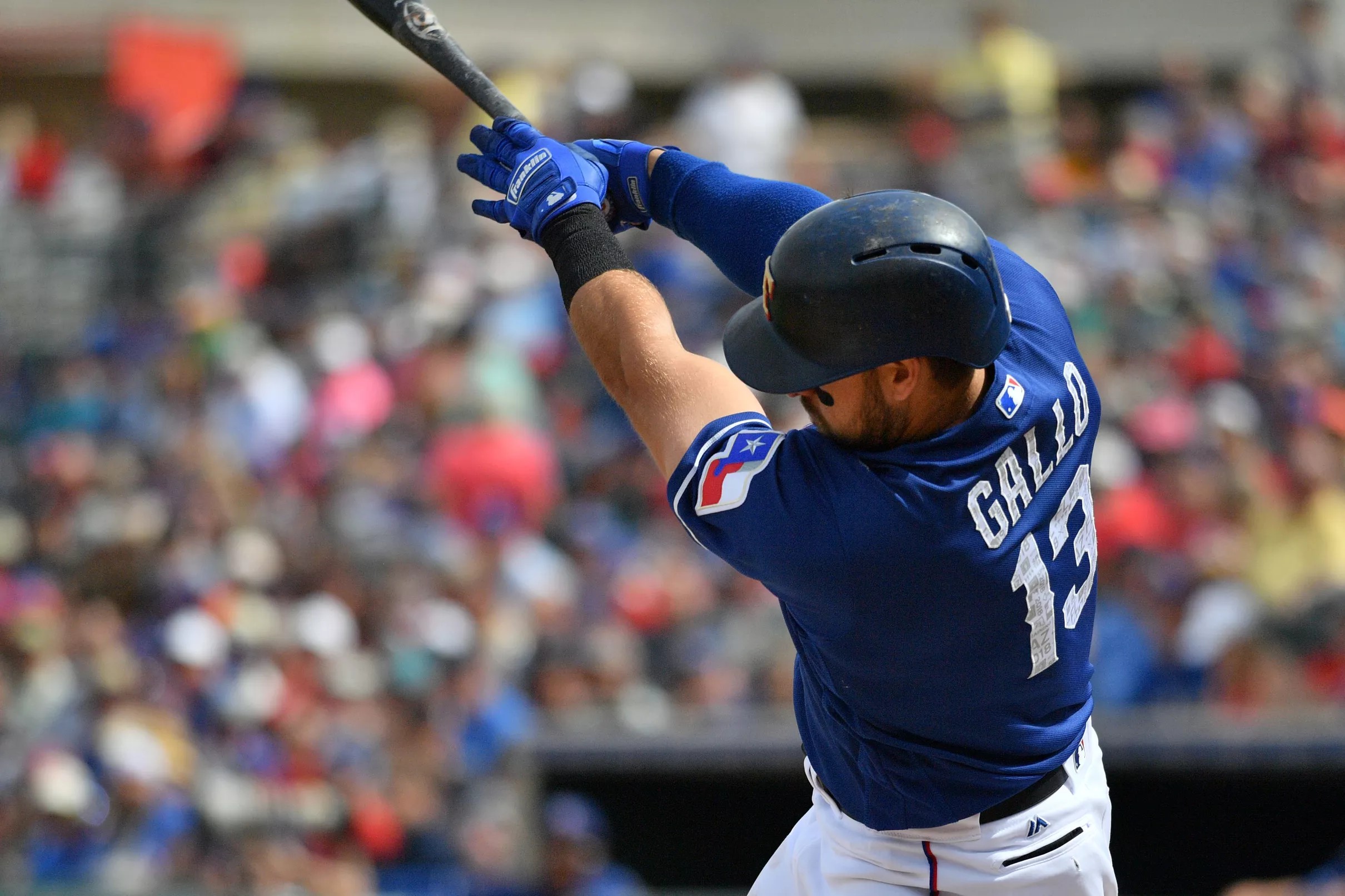 Texas Rangers Monday lineup has Joey Gallo hitting second again
