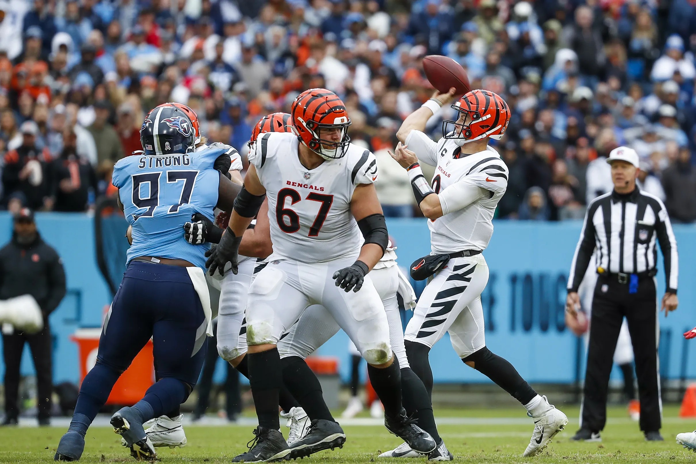 Titans-Bengals Weds Injury Report: All Eyes on Joe Burrow - Music City  Miracles