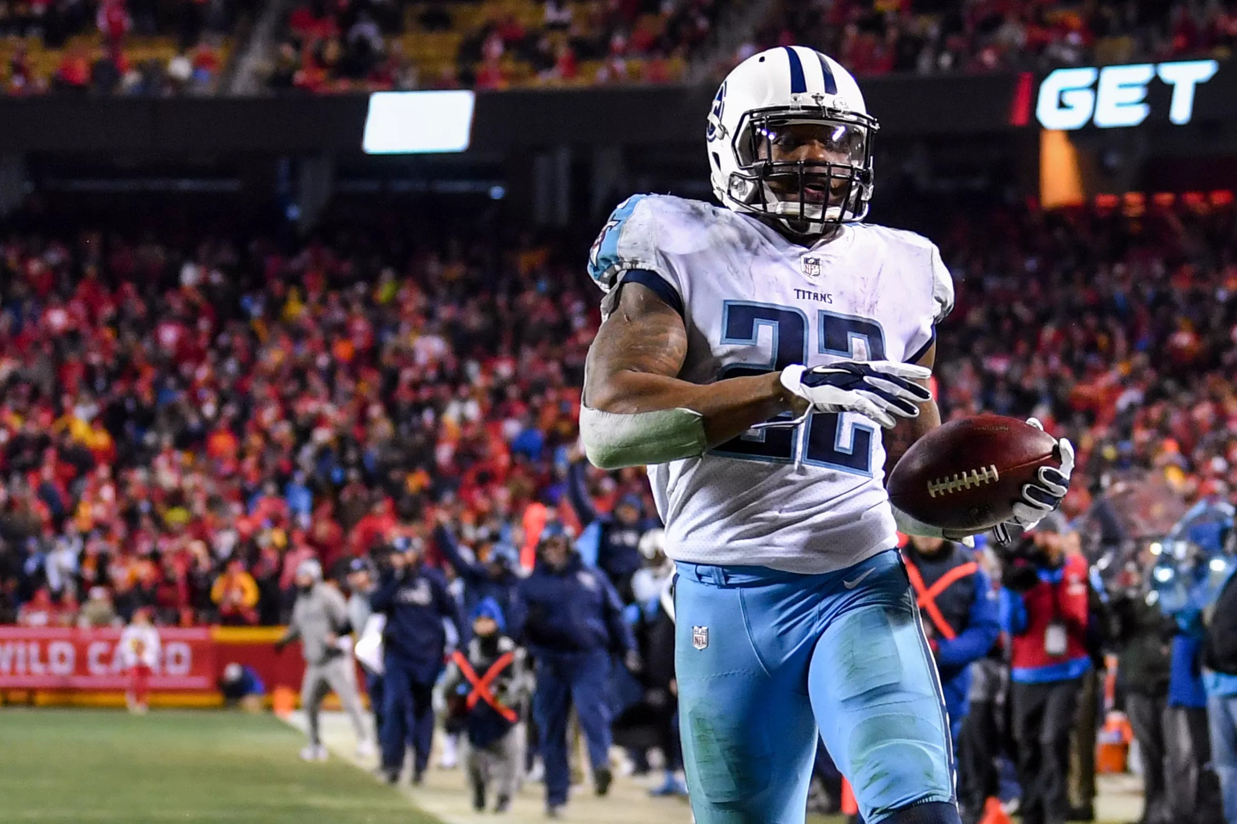 derrick henry stats for today