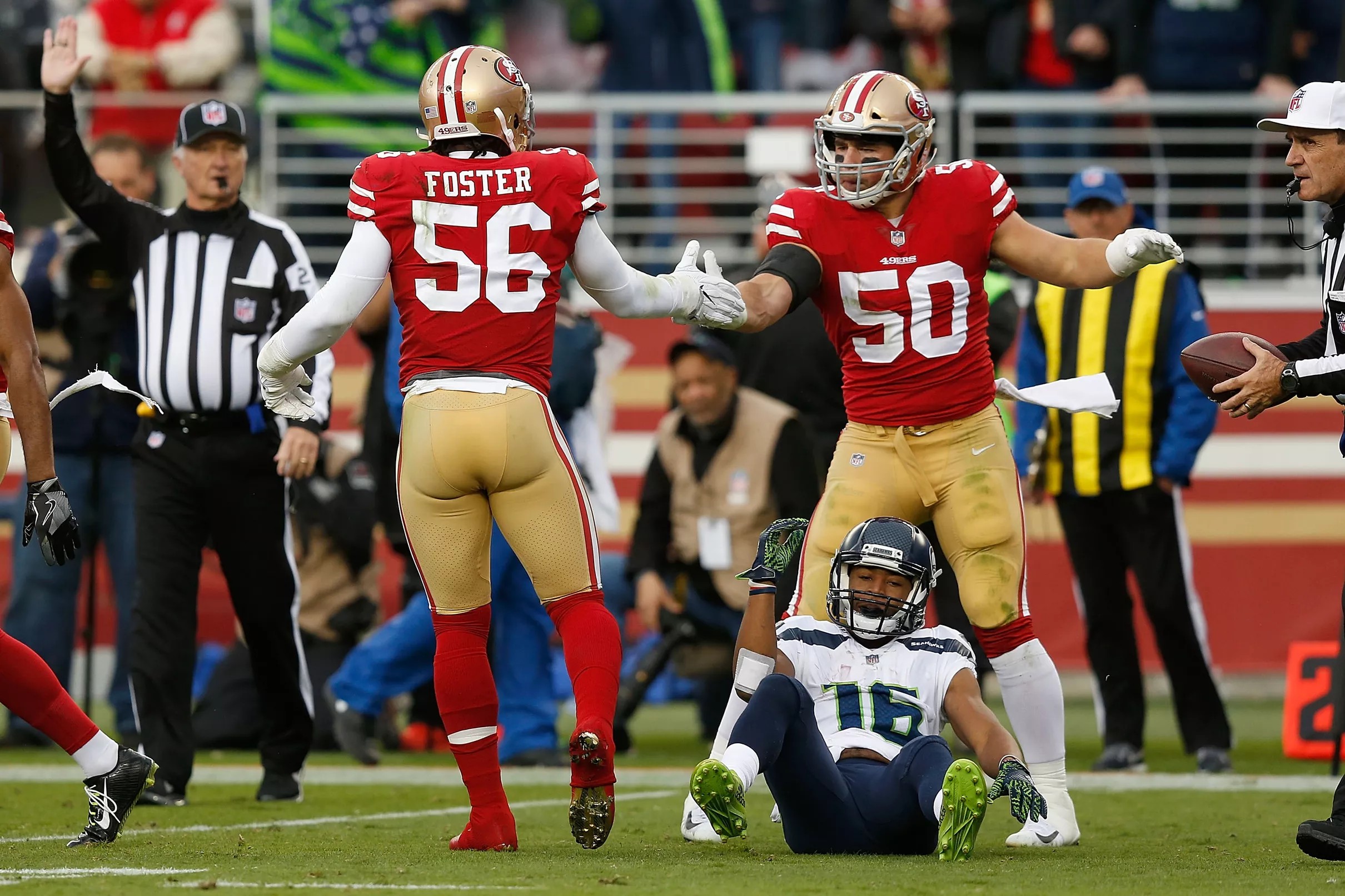Why is the 49ers defense so good over the middle of the field?