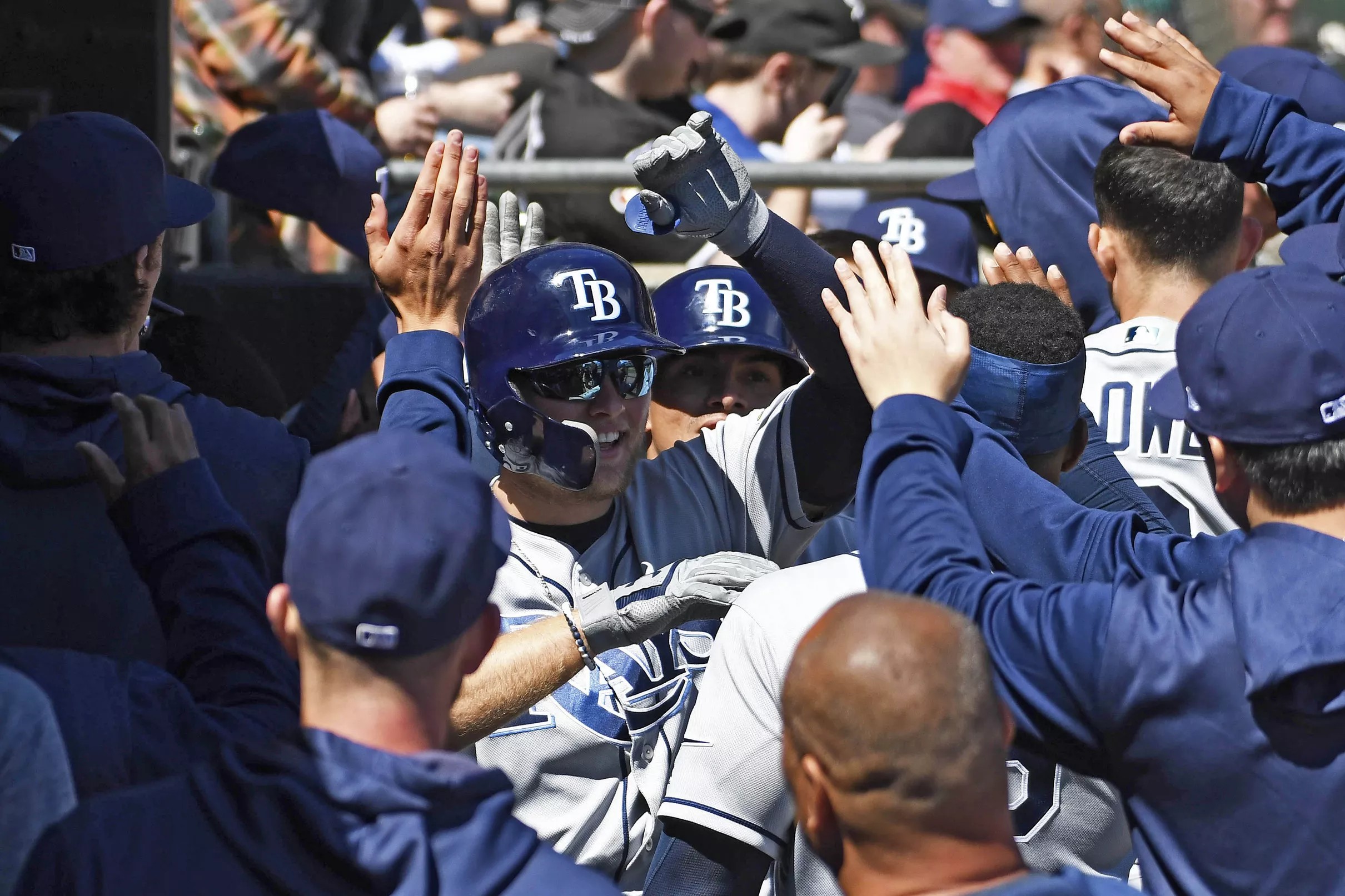 Rays 10, White Sox 5 Rays win another series