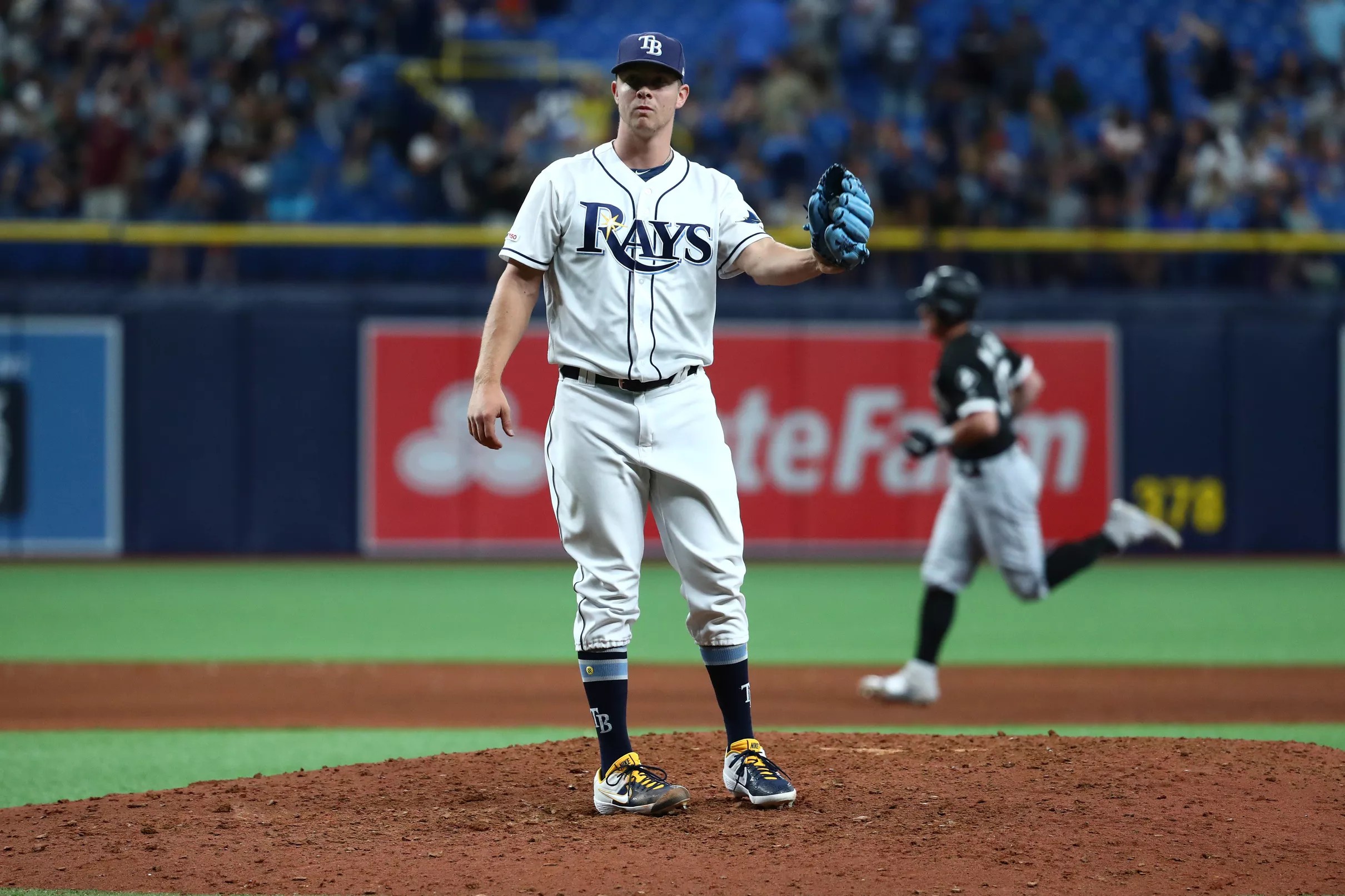Rays 1, White Sox 2 One out away from a win, Rays drop the series in
