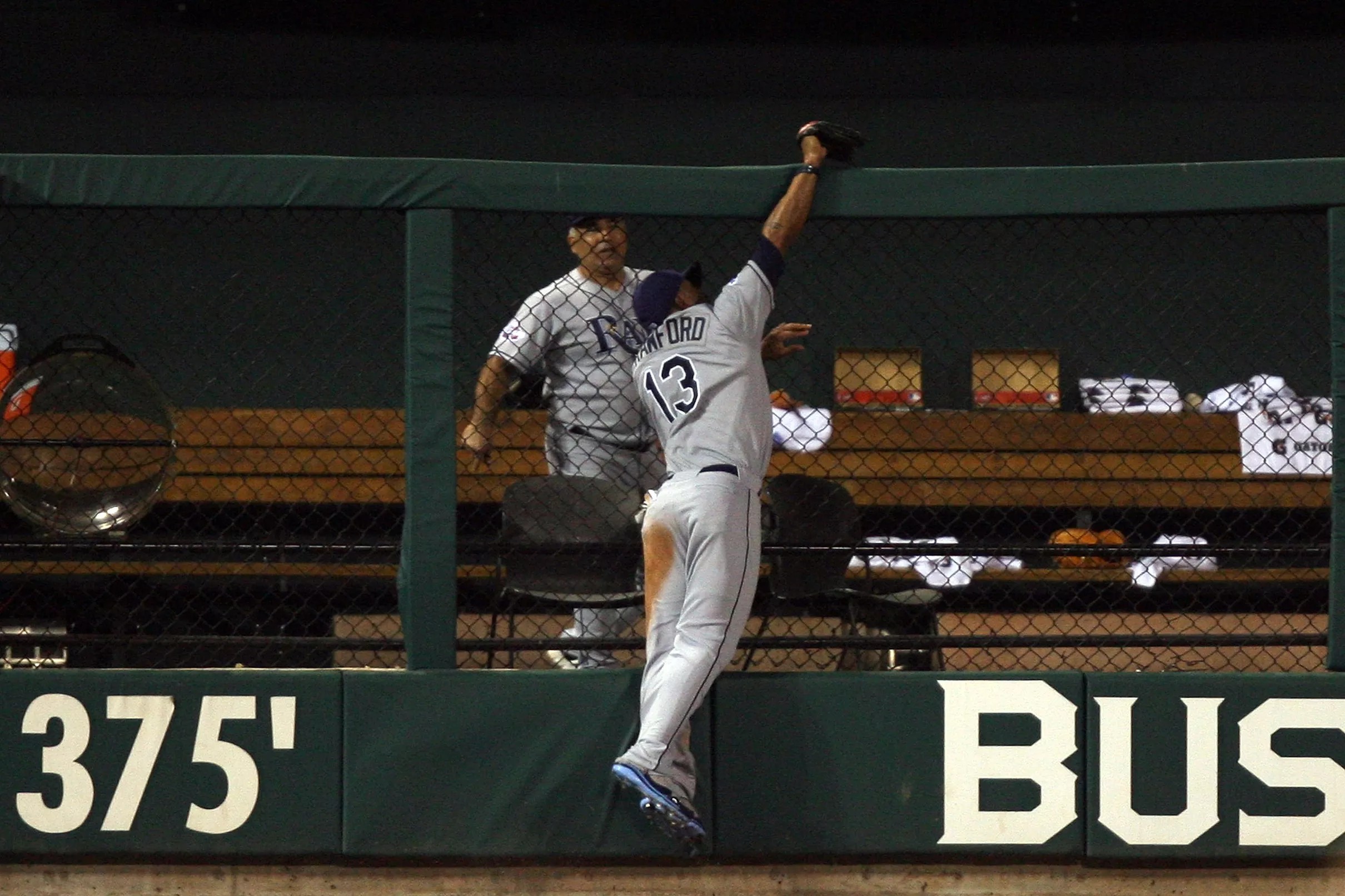 What is the most memorable catch in Tampa Bay Rays history?