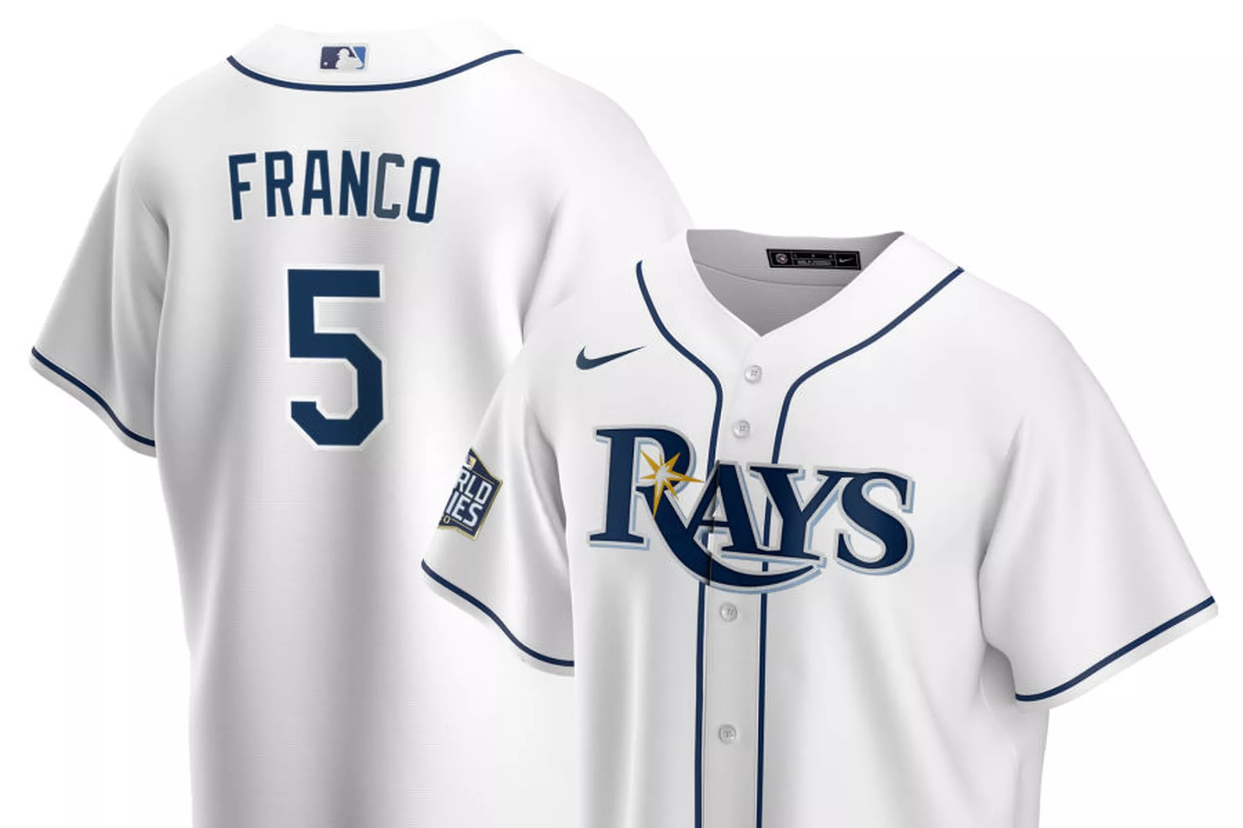 Tampa Bay Rays number assignments