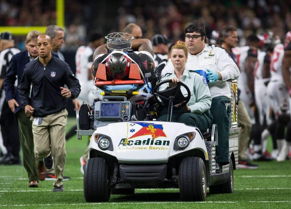 Bucs’ Will Gholston glad to return from ‘kneebuckling’ neck injury