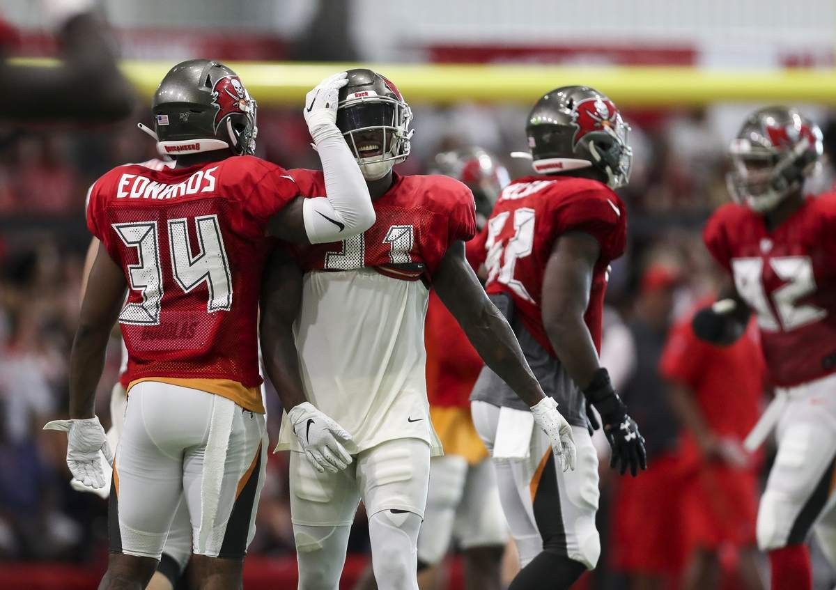 As first preseason game looms, Bucs camp produces highs, lows