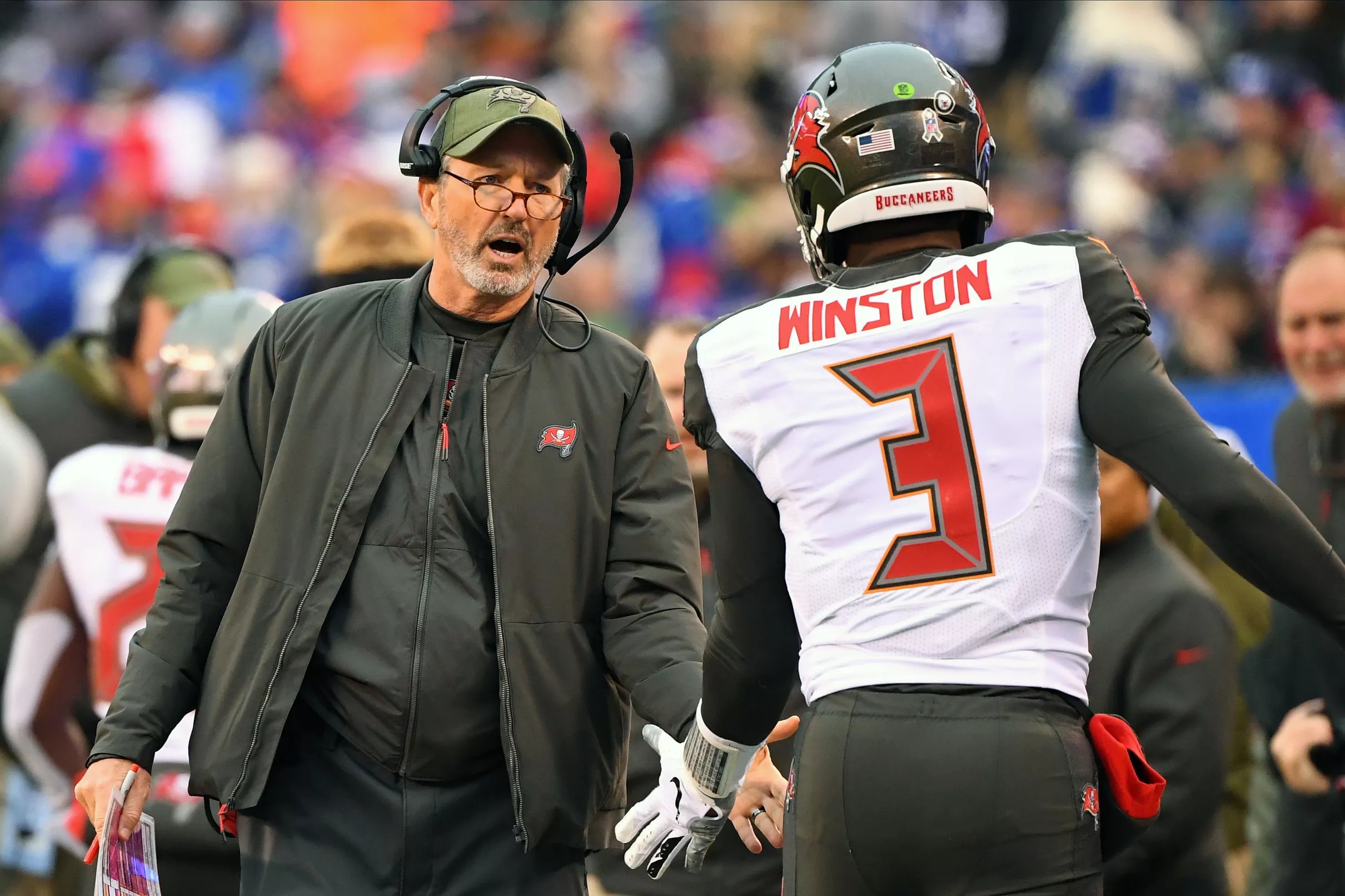 Buccaneers, Ravens history