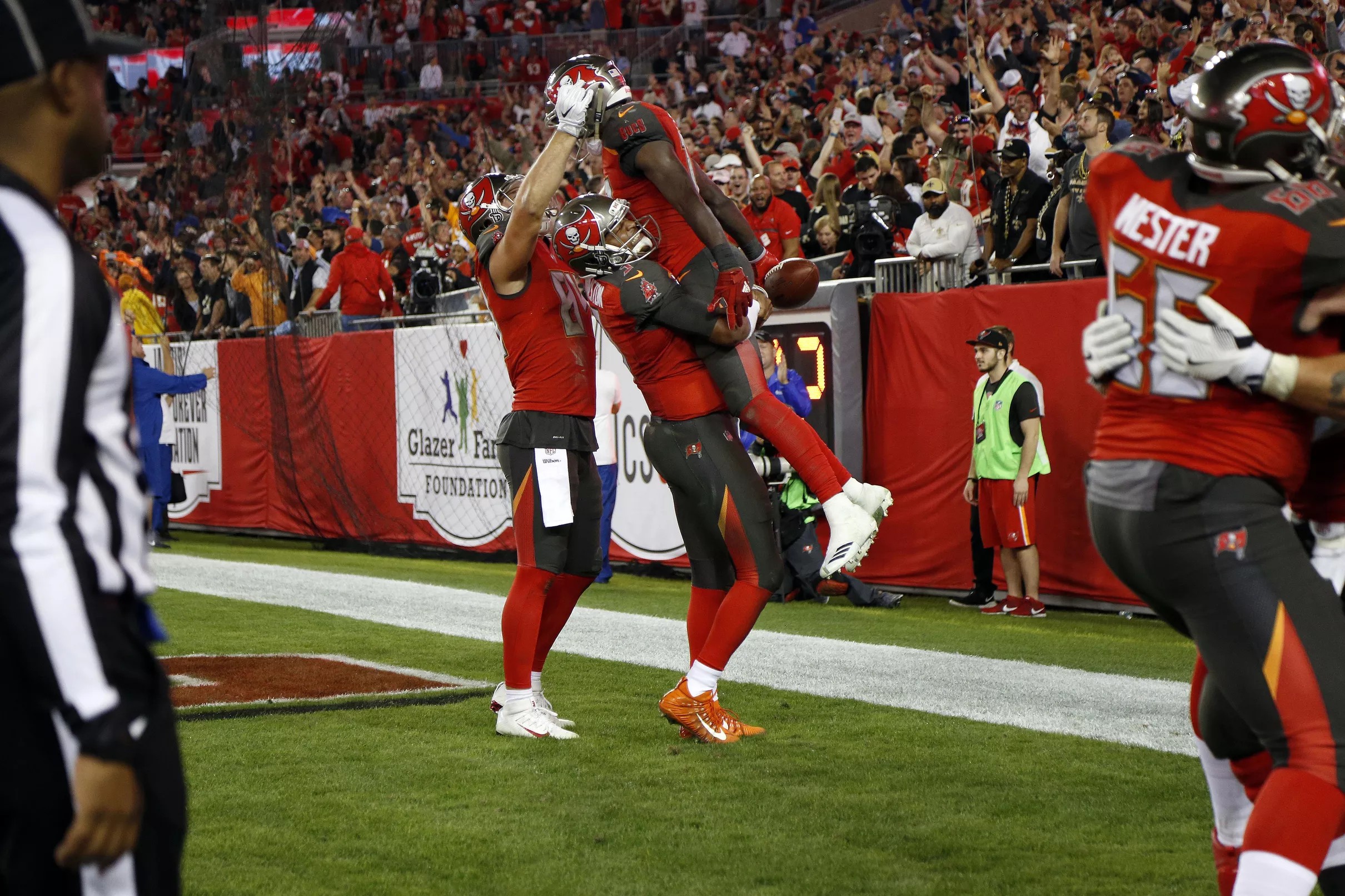 Tampa Bay was really good with three receivers on the field