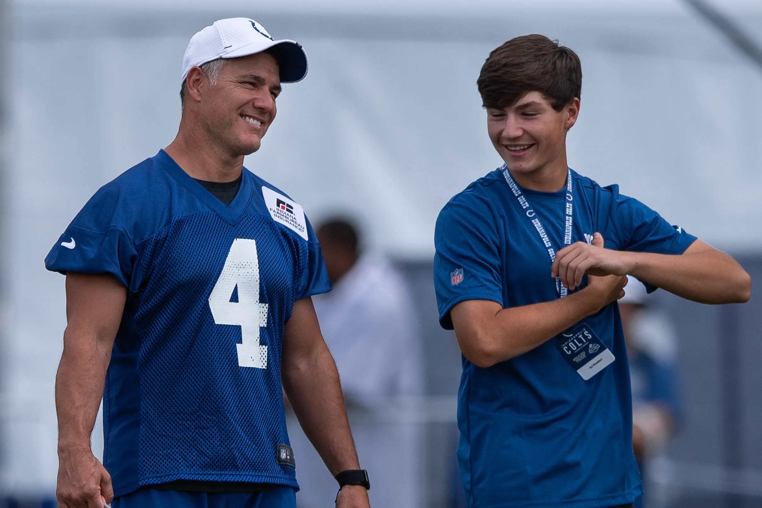 A.J. Vinatieri, son of legendary Patriots kicker Adam Vinatieri 