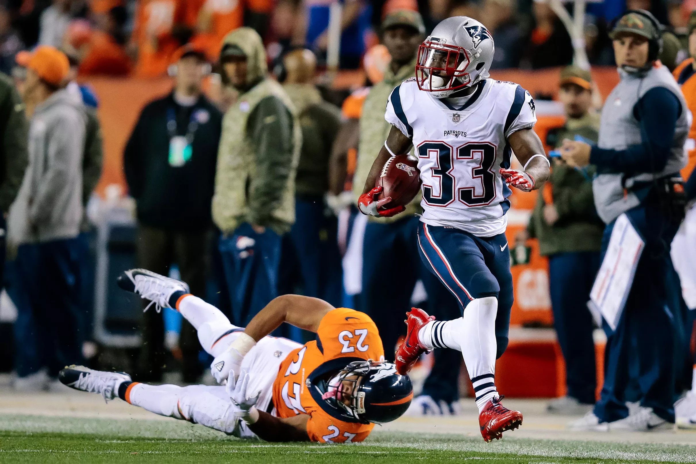 New England Patriots Links Patriots Pile On At Mile High