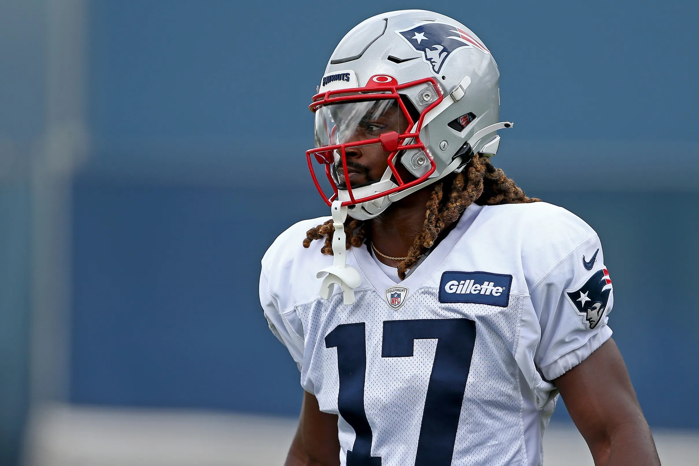Patriots are facing questions at wide receiver. Enter practice