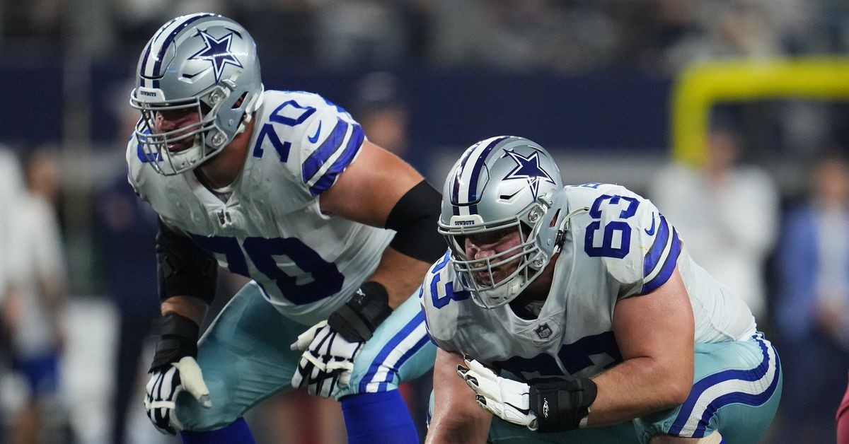 Cowboys-Patriots inactives: Tyron Smith out, Zack Martin back in