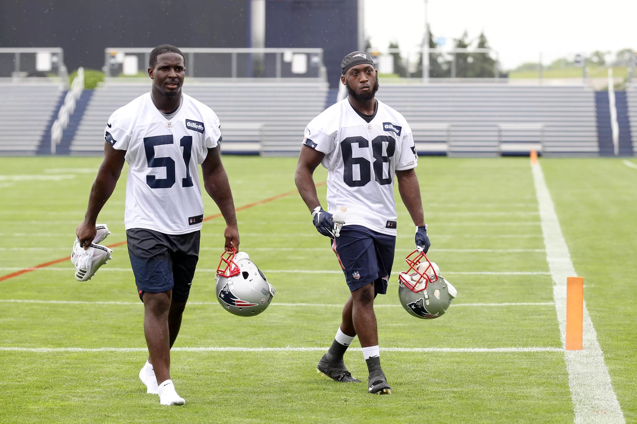 No joint practices for the Patriots this year means a different approach