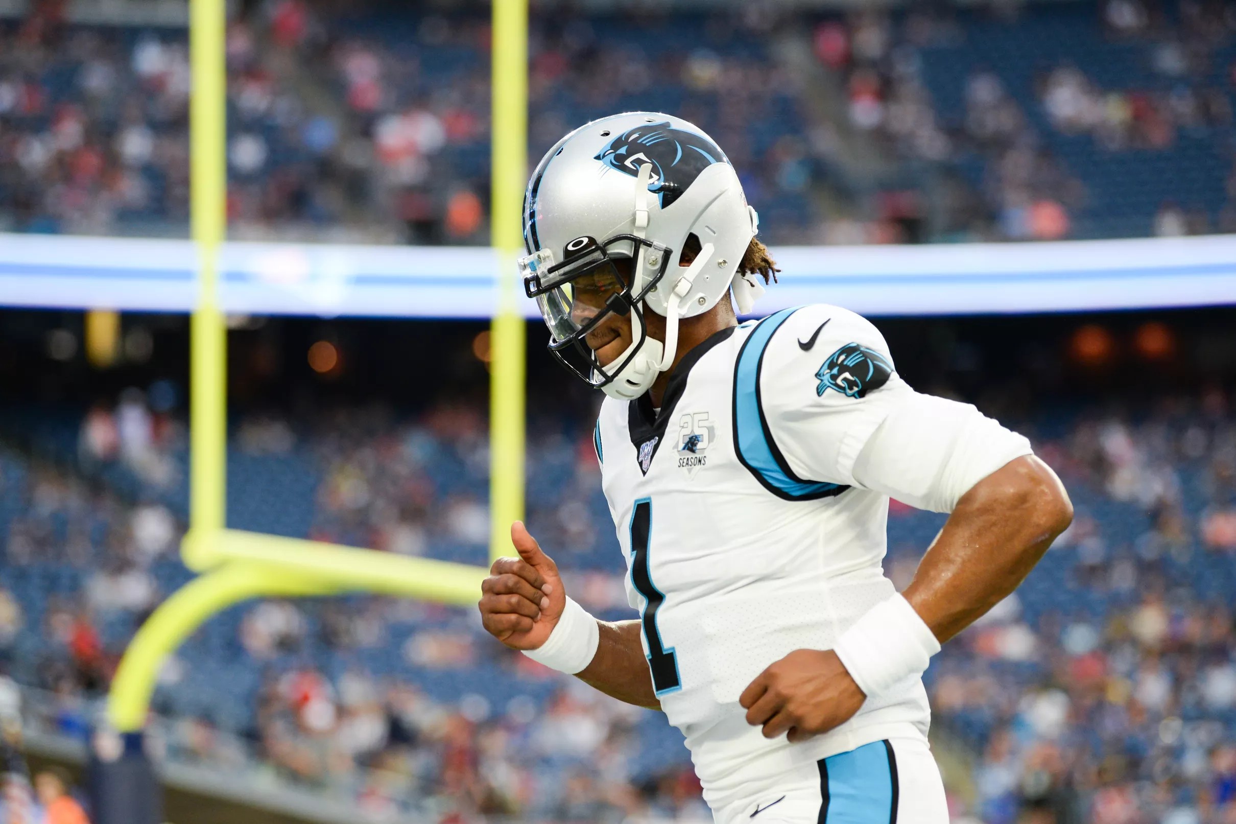 Cam Newton getting in gear with Patriots ‘I’ve enjoyed this whole process’